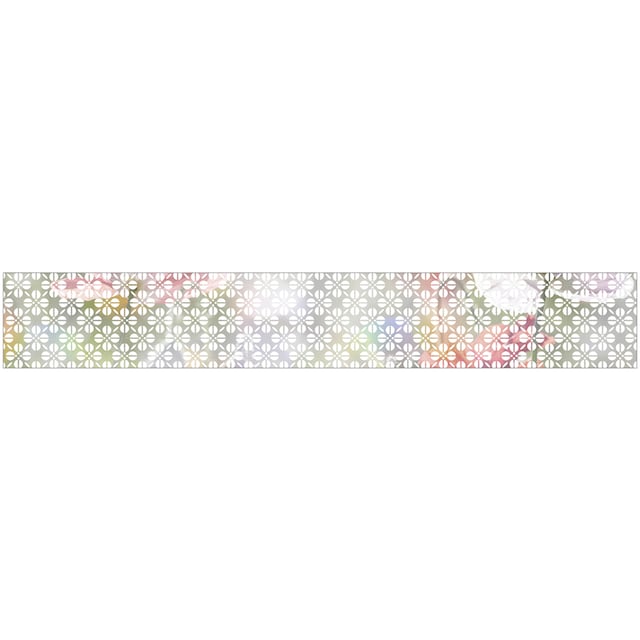 MySpotti Fensterfolie »Look Grafik Blumenmuster white«, halbtransparent,  glattstatisch haftend, 200 x 30 cm, statisch haftend online kaufen