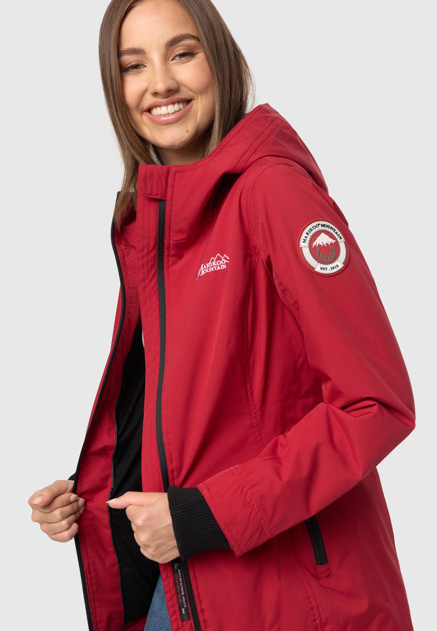 Marikoo Outdoorjacke »Marikoo Honigbeere Damen Übergangsjacke B954«