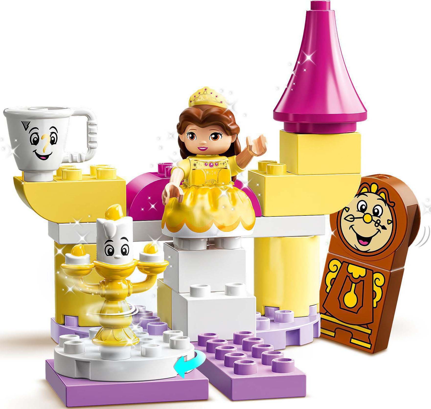 LEGO® Konstruktionsspielsteine »Belles Ballsaal OTTO DUPLO«, online | (23 LEGO® St.) (10960)