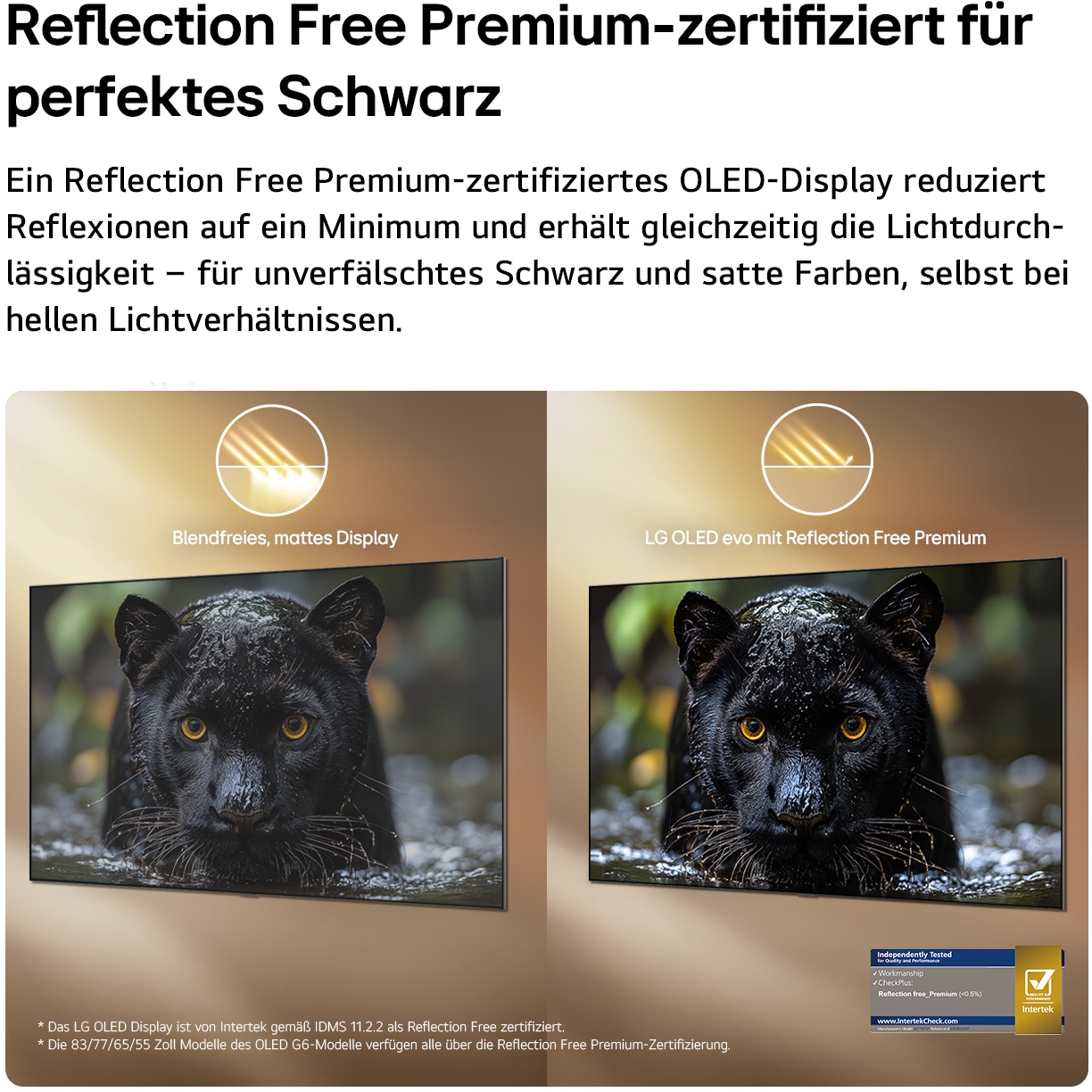 LG OLED-Fernseher »OLED55G67LW« 139 cm/55 ″ Smart-TV