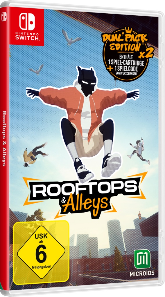 Astragon Spielesoftware »Rooftops & Alleys: The Parkour Game - Dual Pack« Nintendo Switch