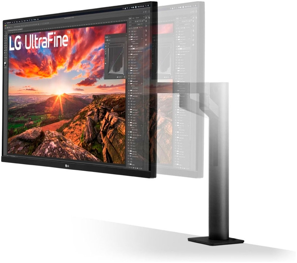 LG Ergo Monitor »32UN880K«, 80 cm/32 Zoll, 3840 x 2160 px, 4K Ultra HD, 5 ms Reaktionszeit, 60 Hz