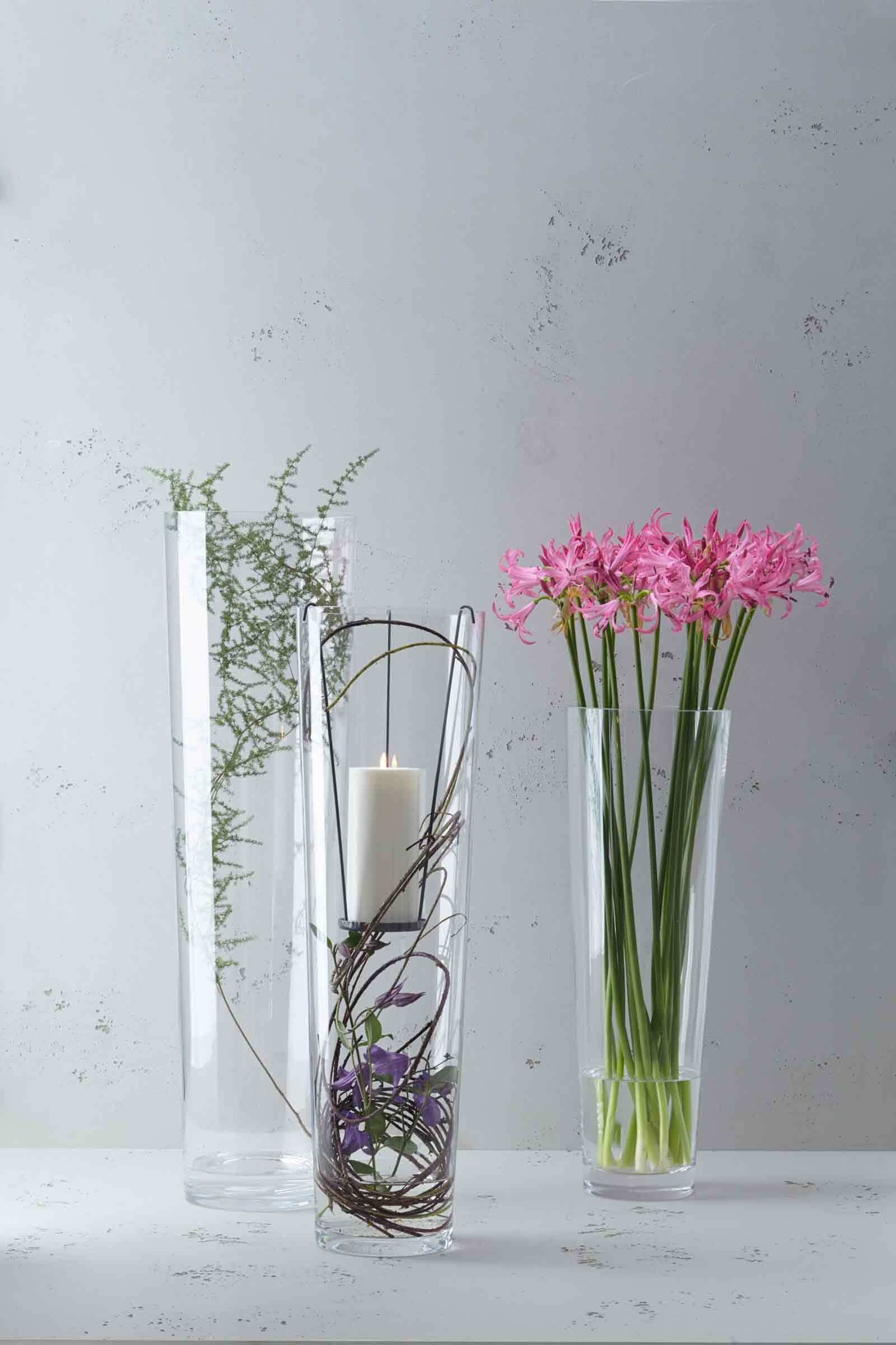 LEONARDO Dekovase »Bodenvase konisch ¿ 60 cm transparent«