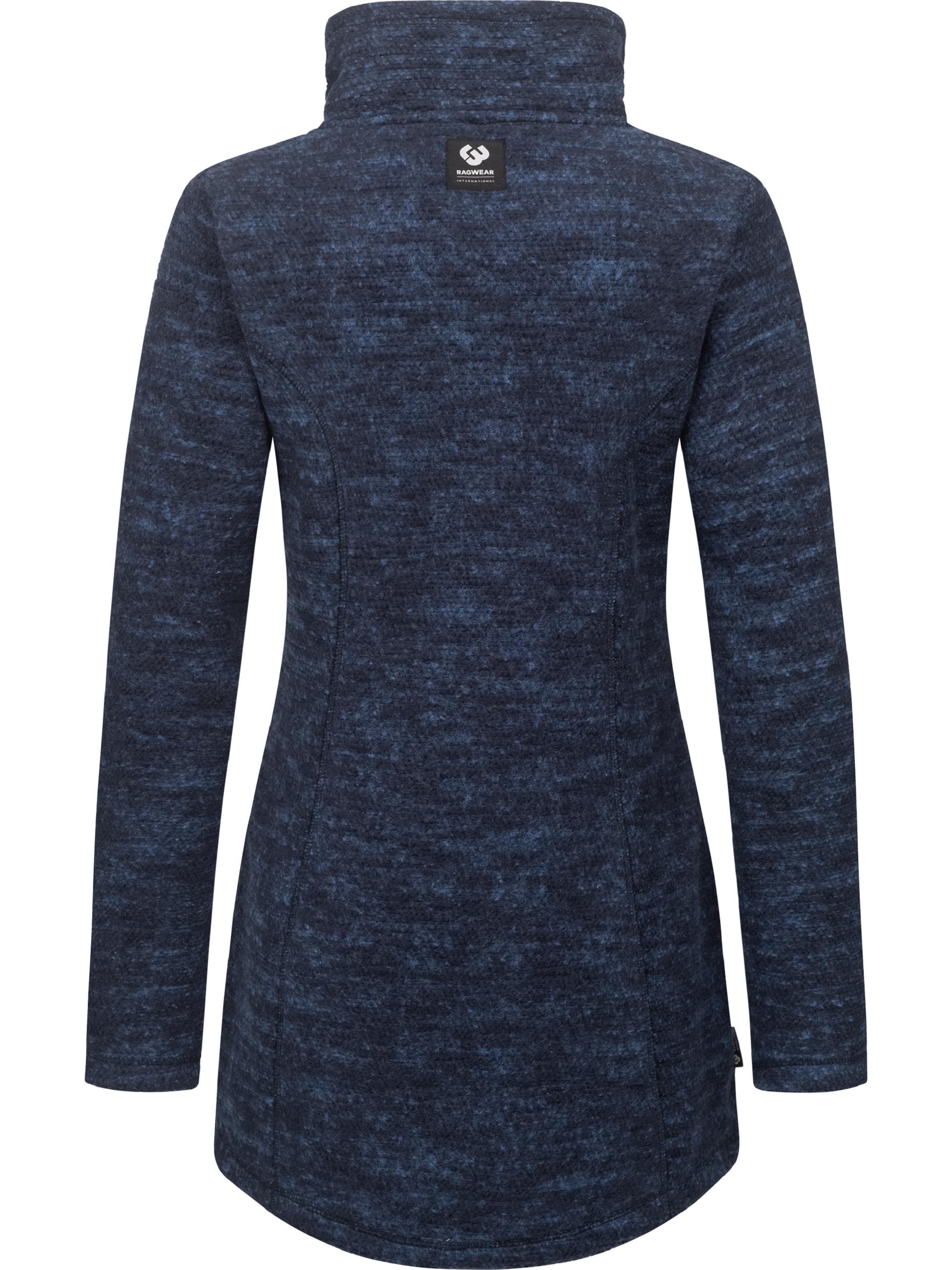 Ragwear Kapuzensweatjacke »Strickjacke Miram Melange«