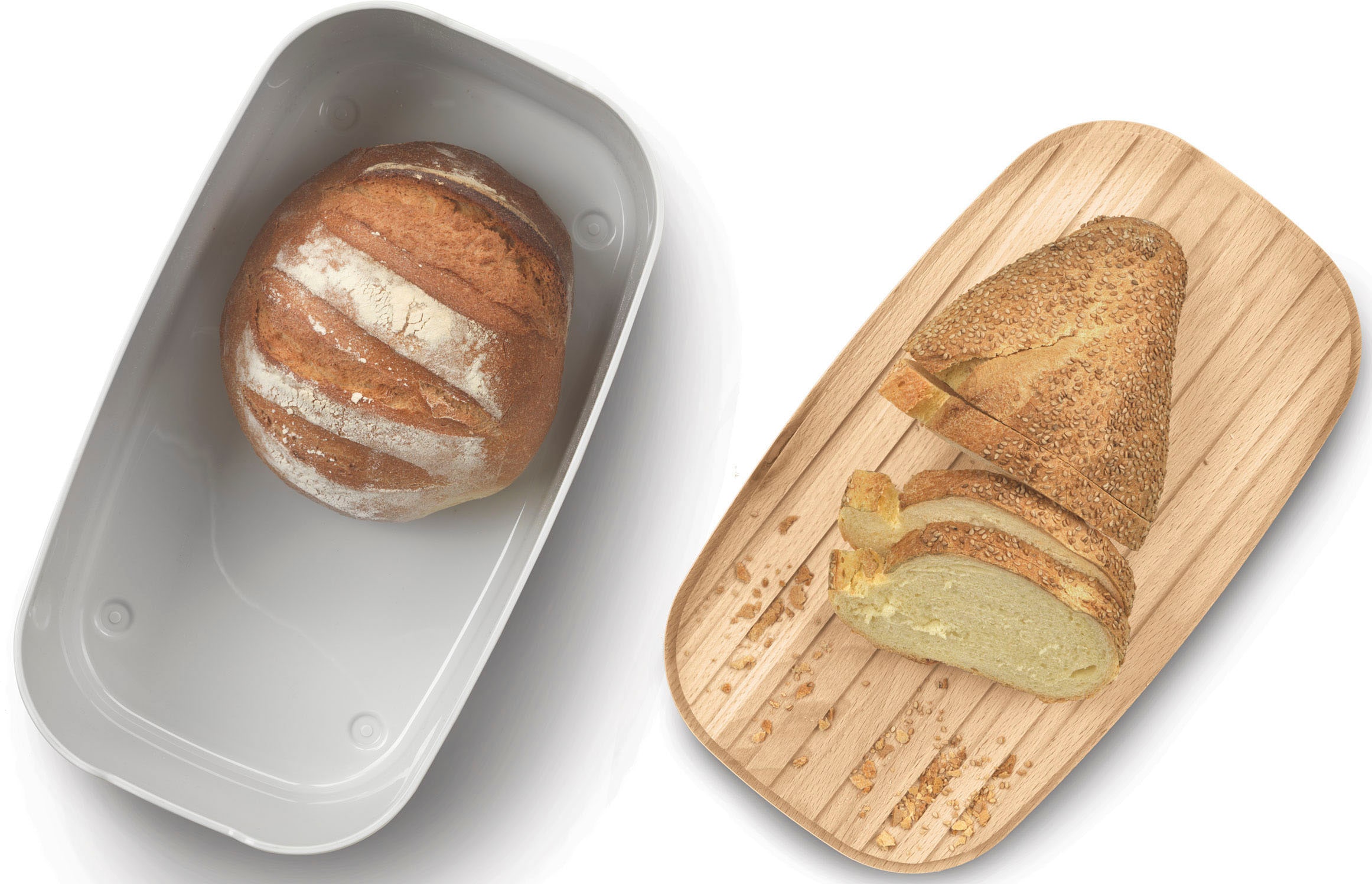 Metaltex Brotkasten »Bready«, (1 tlg., Bready), aus zertifiziertem Buchenholz