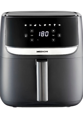 Medion® Heißluftfritteuse »MD 10532«, 1700 W, 1700 W, 8 voreingestellte Programme,... kaufen