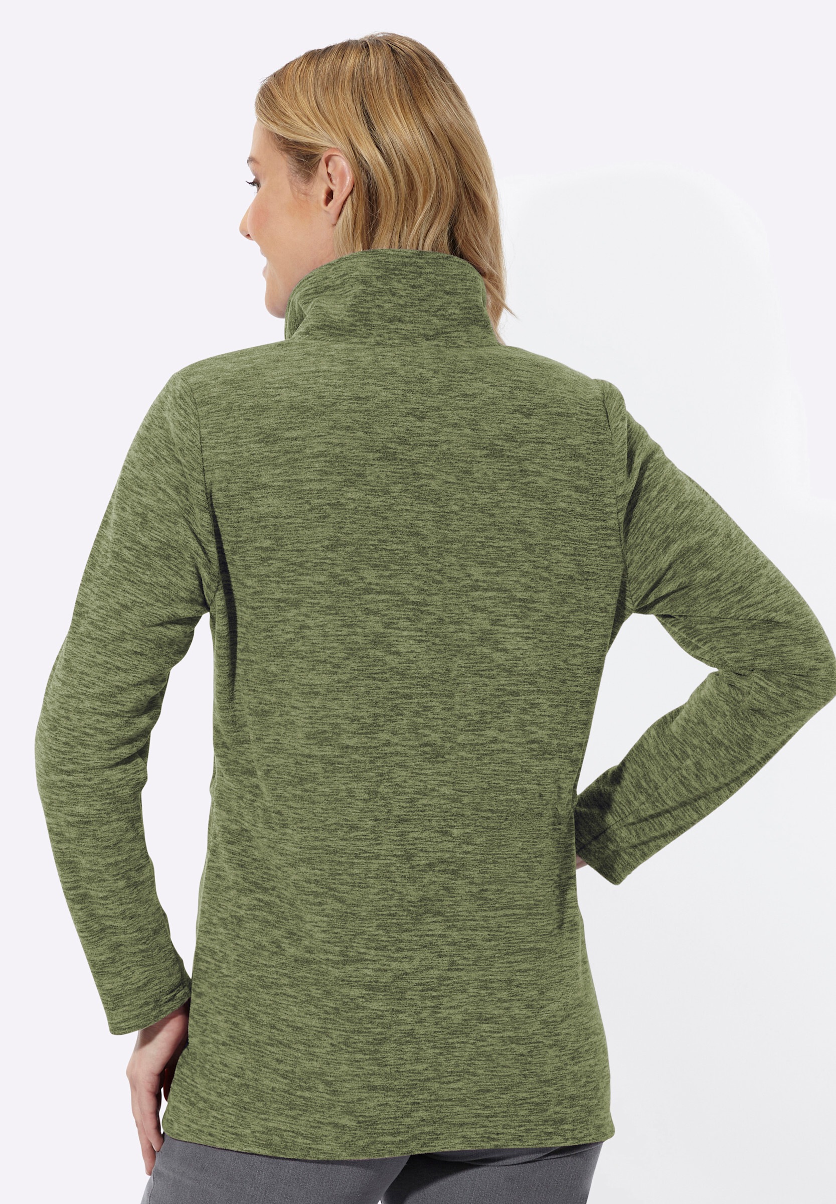 Sieh an! Fleecejacke »Fleece-Jacke Fleecejacke«
