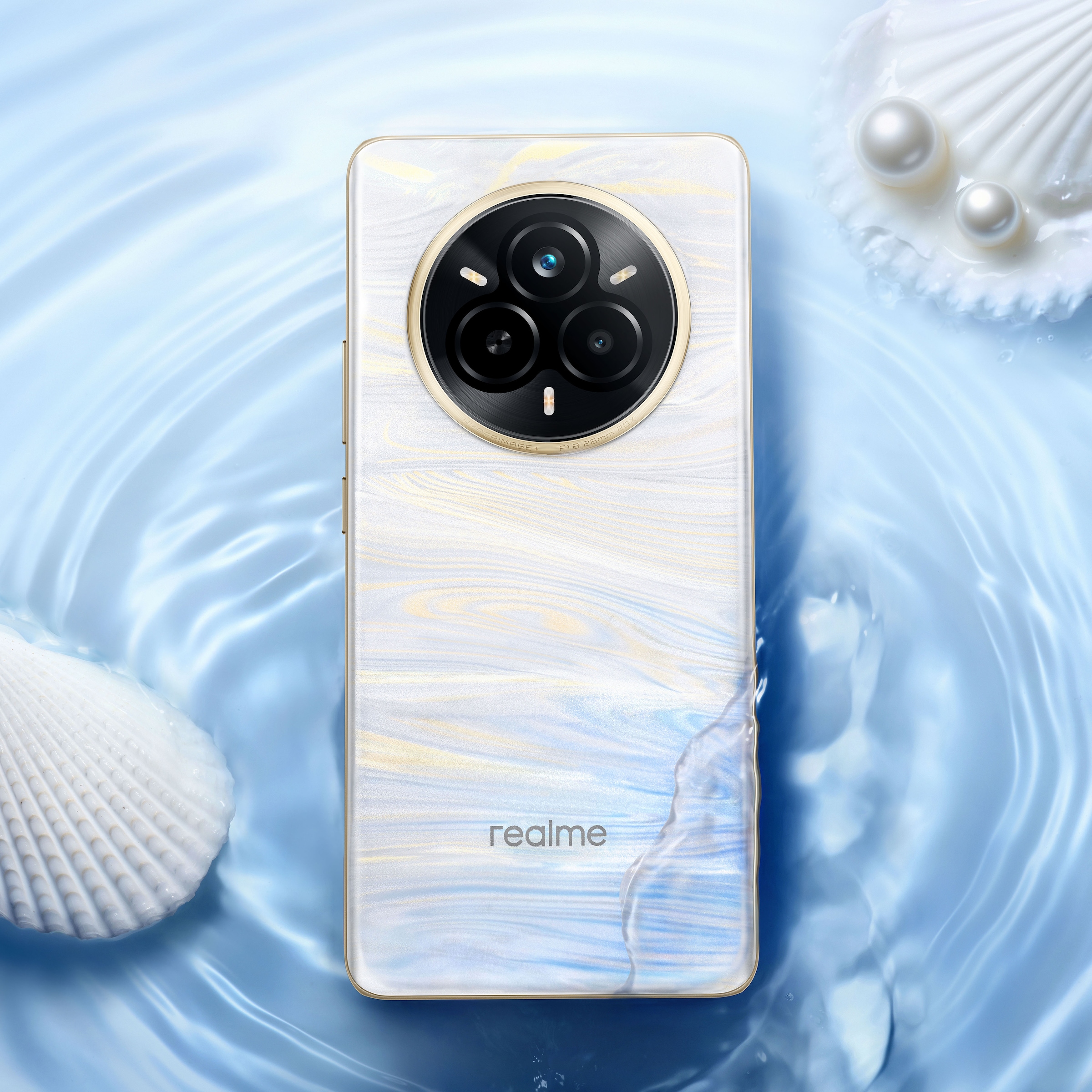 Realme Smartphone »14 Pro 5G« Pearl White