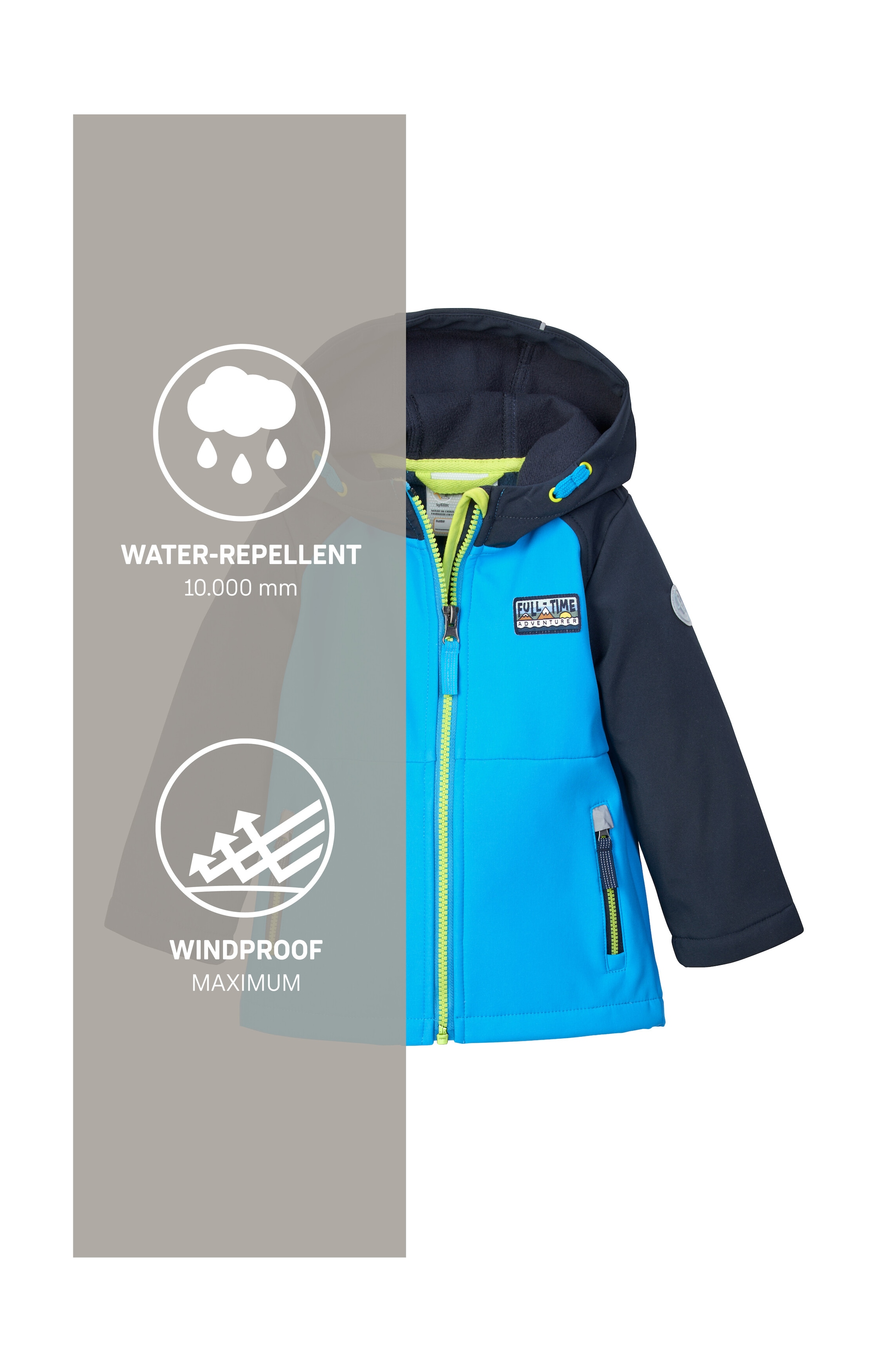 first instinct by killtec Softshelljacke »FIOS 12 MNS SFTSHLL JCKT« Softshelljacke: wasserabweisend, winddicht, PFAS-frei imprägniert