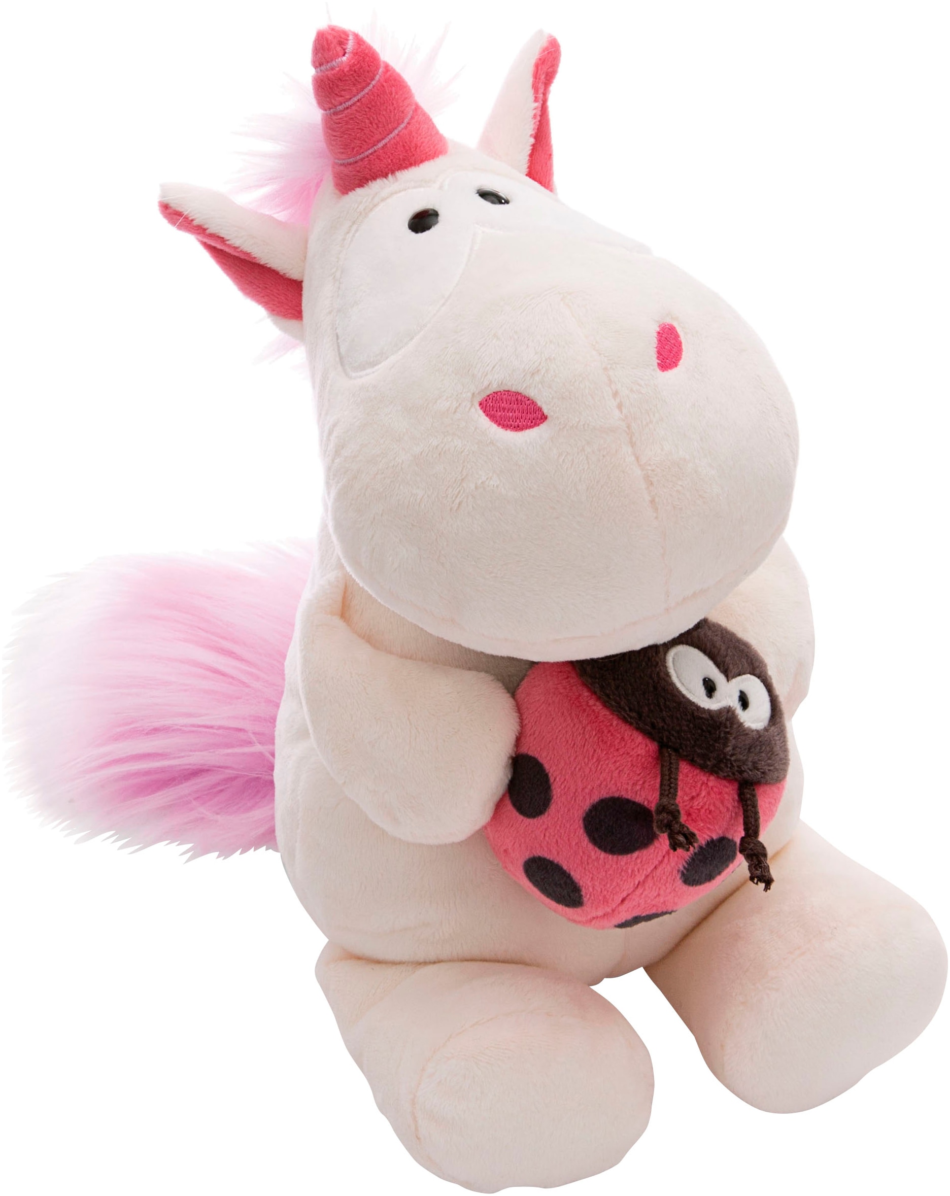 Nici Kuscheltier »Theodor & Friends, Einhorn Theodor mit Marienkäfer, 45 cm«