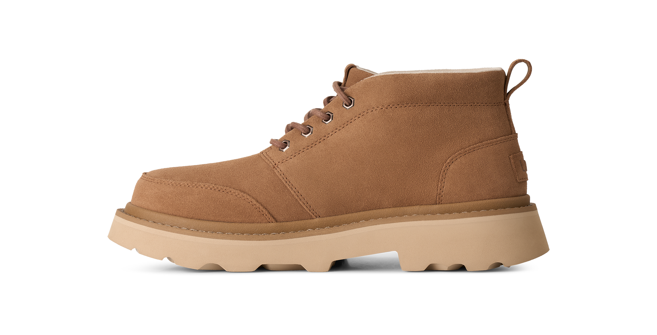 UGG Schnürboots »M CHUKKA LUG«  Winterboots mit Ziernähten und Logoprägung