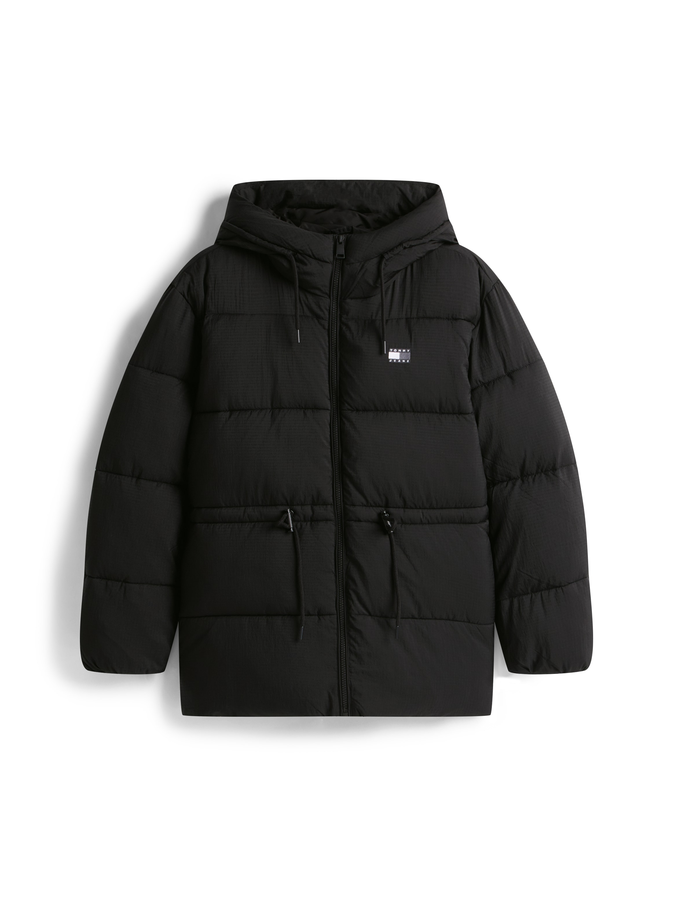 Tommy Jeans Steppjacke »TJW HOODED MIDI PUFFER JACKET« mit Kapuze