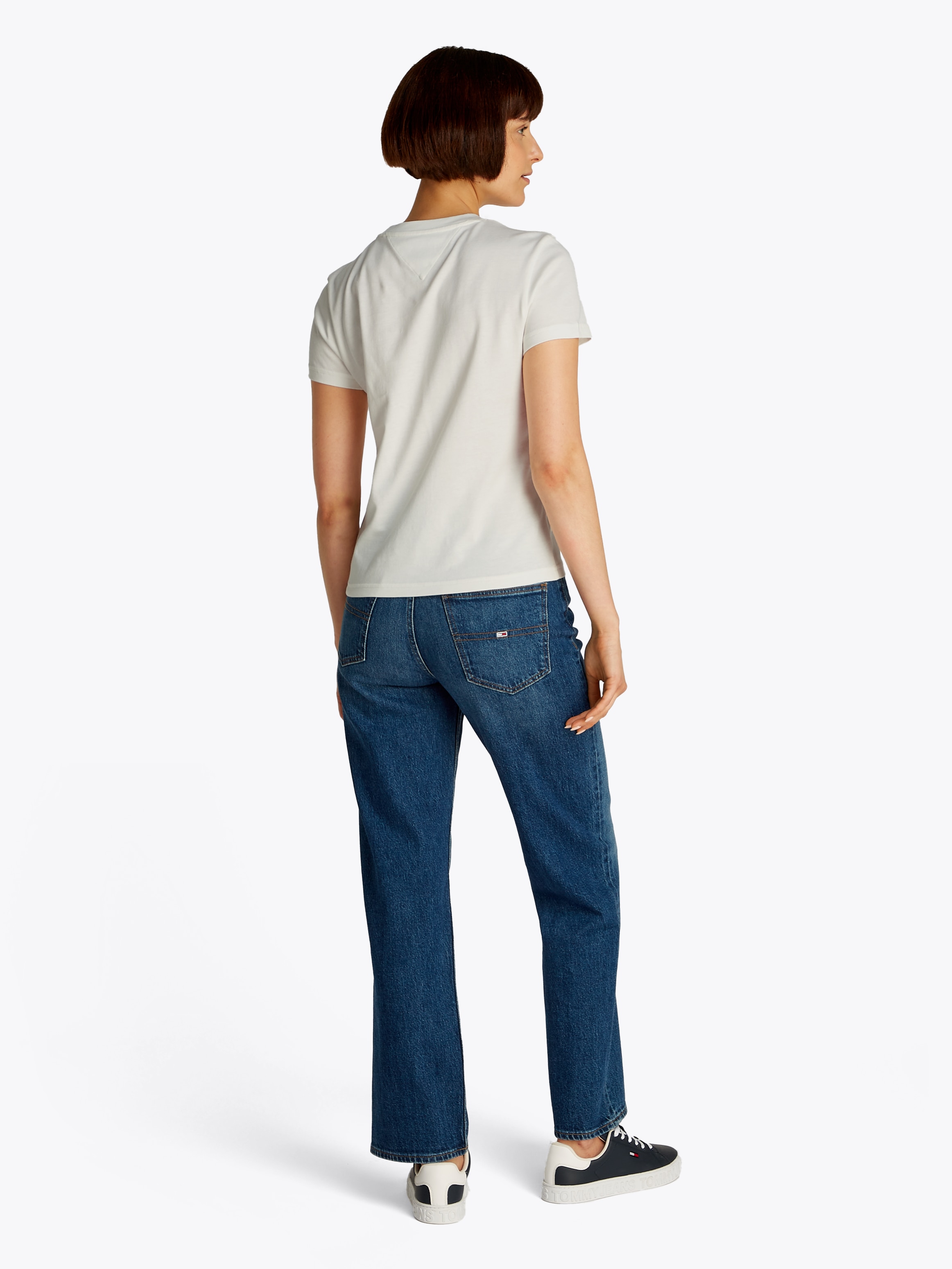 Tommy Jeans T-Shirt »TJW REG TJ BUBBLE TEE«, mit Logodruck
