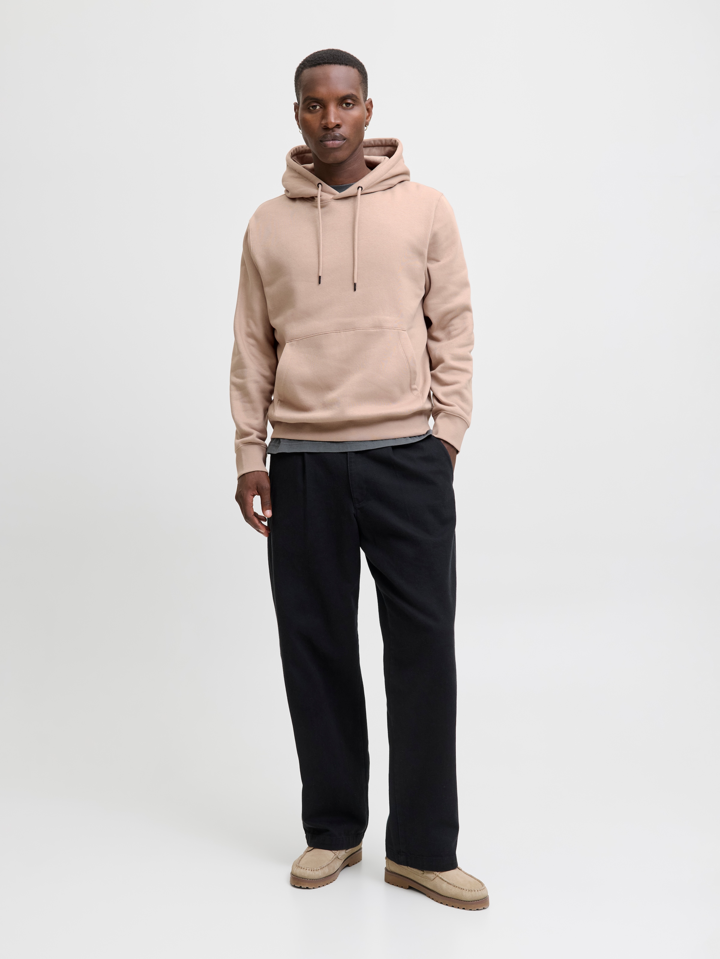 Jack & Jones Kapuzensweatshirt »JJESTAR BASIC SWEAT HOOD NOOS«, mit Rippbündchen