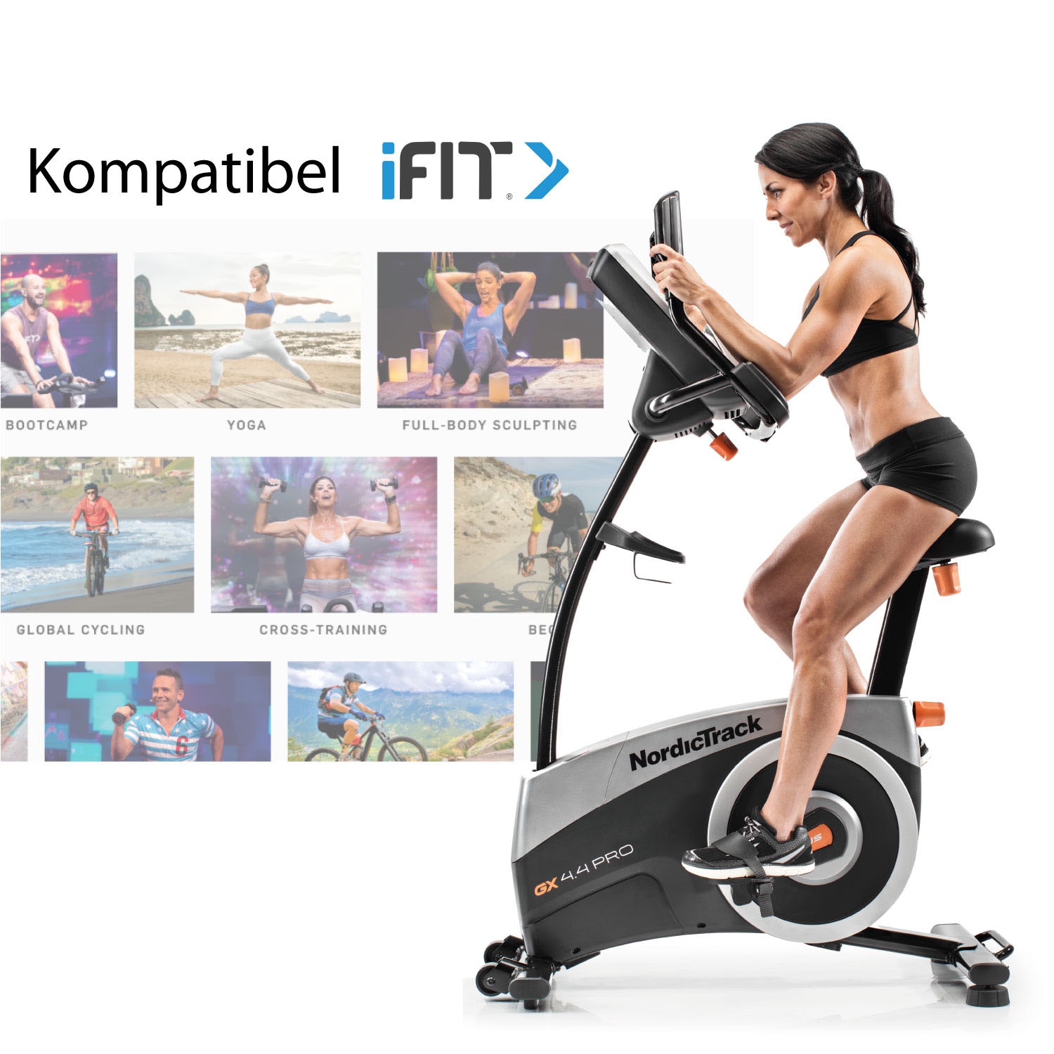 NordicTrack Heimtrainer »GX 4.4 Pro«, (mit integr. Lautsprechern)