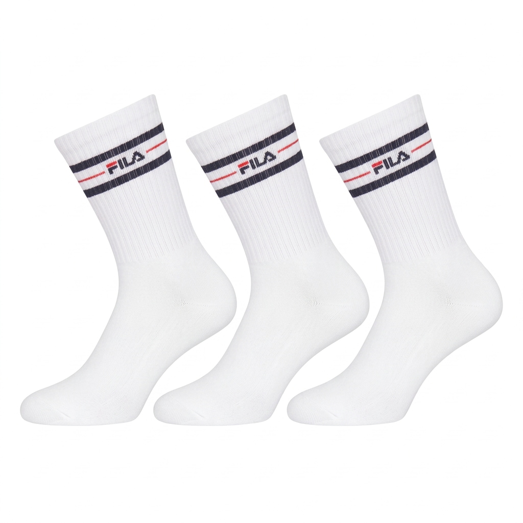 Fila Socken »UNISEX LIFESTYLE PLAIN SOCKS« 3 Paar,  mit Logo-Schriftzug
