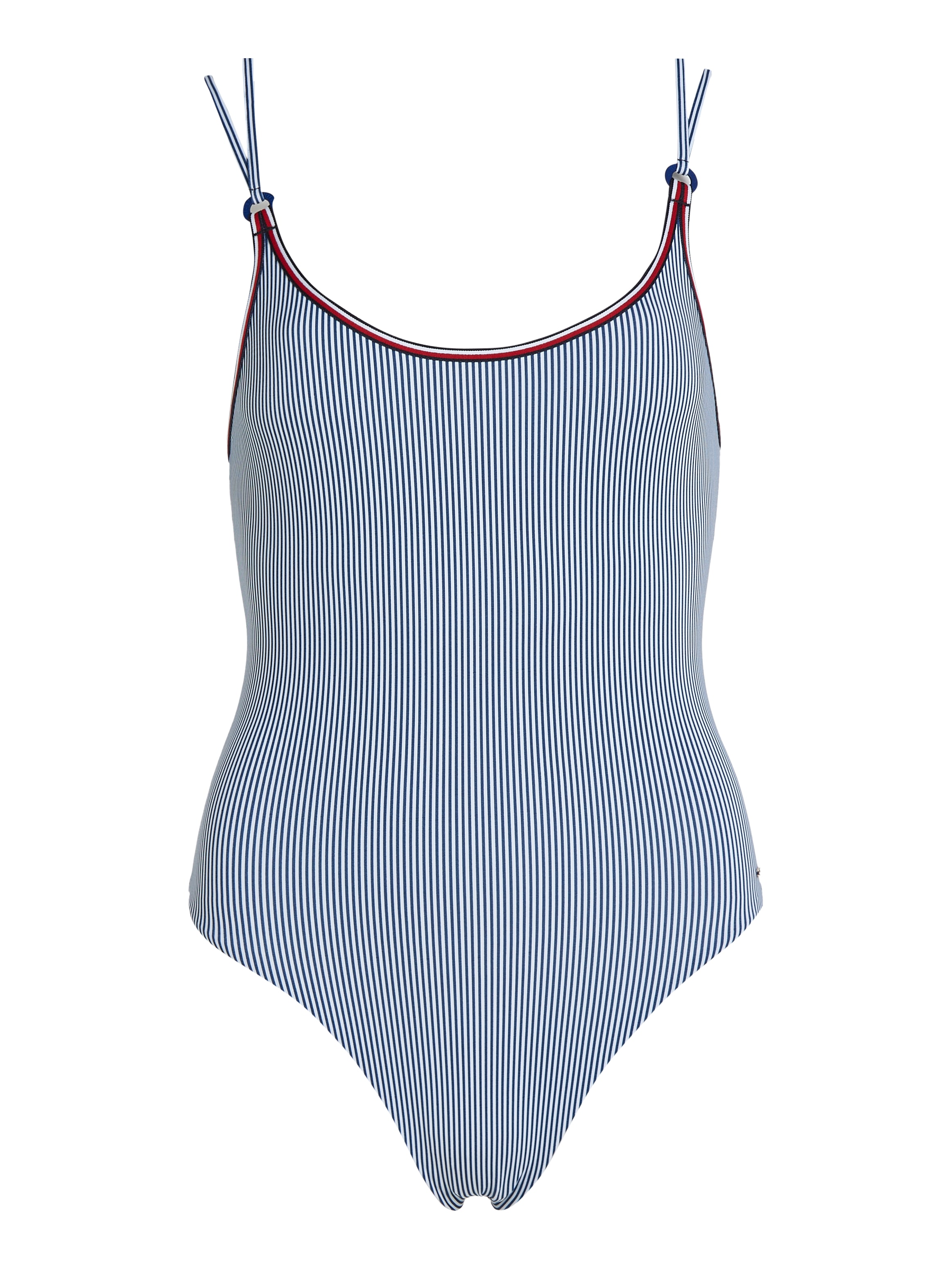 Tommy Hilfiger Swimwear Badeanzug »ONE PIECE PRINT«, mit Streifenmuster
