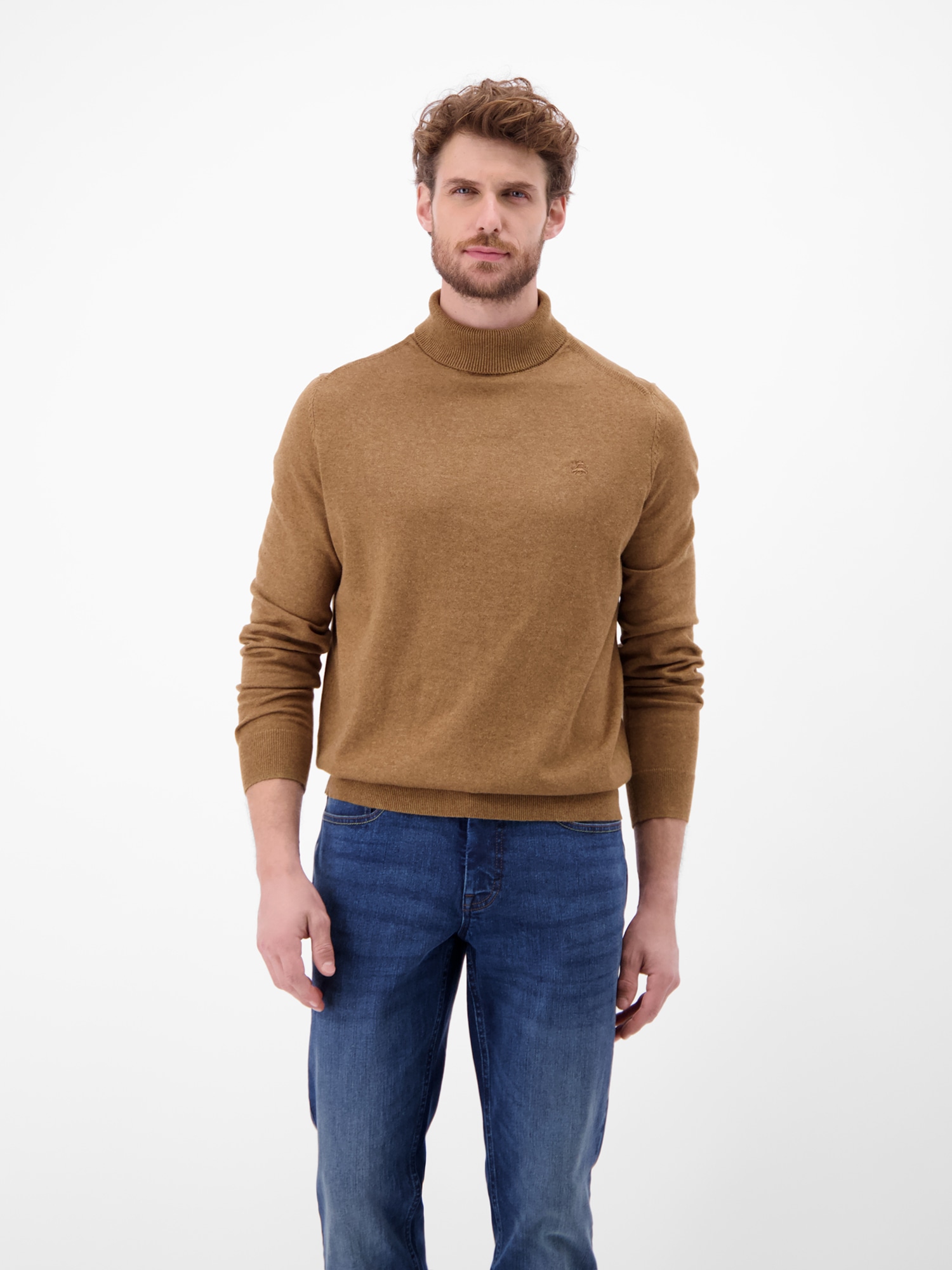 LERROS Rollkragenpullover »LERROS Herren Rollkragen-Strickpullover«