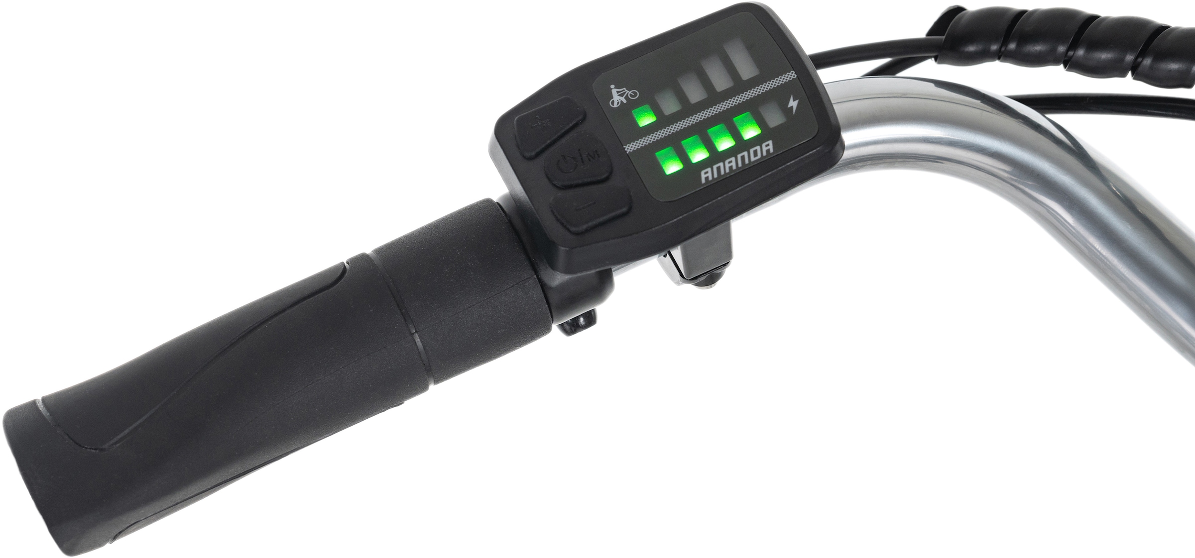 Adore »Cantaloupe« 3 Gang Shimano Nexus Schaltwerk Nabenschaltung Frontmotor 250 W Pedelec, Elektrofahrrad für Damen u. Herren