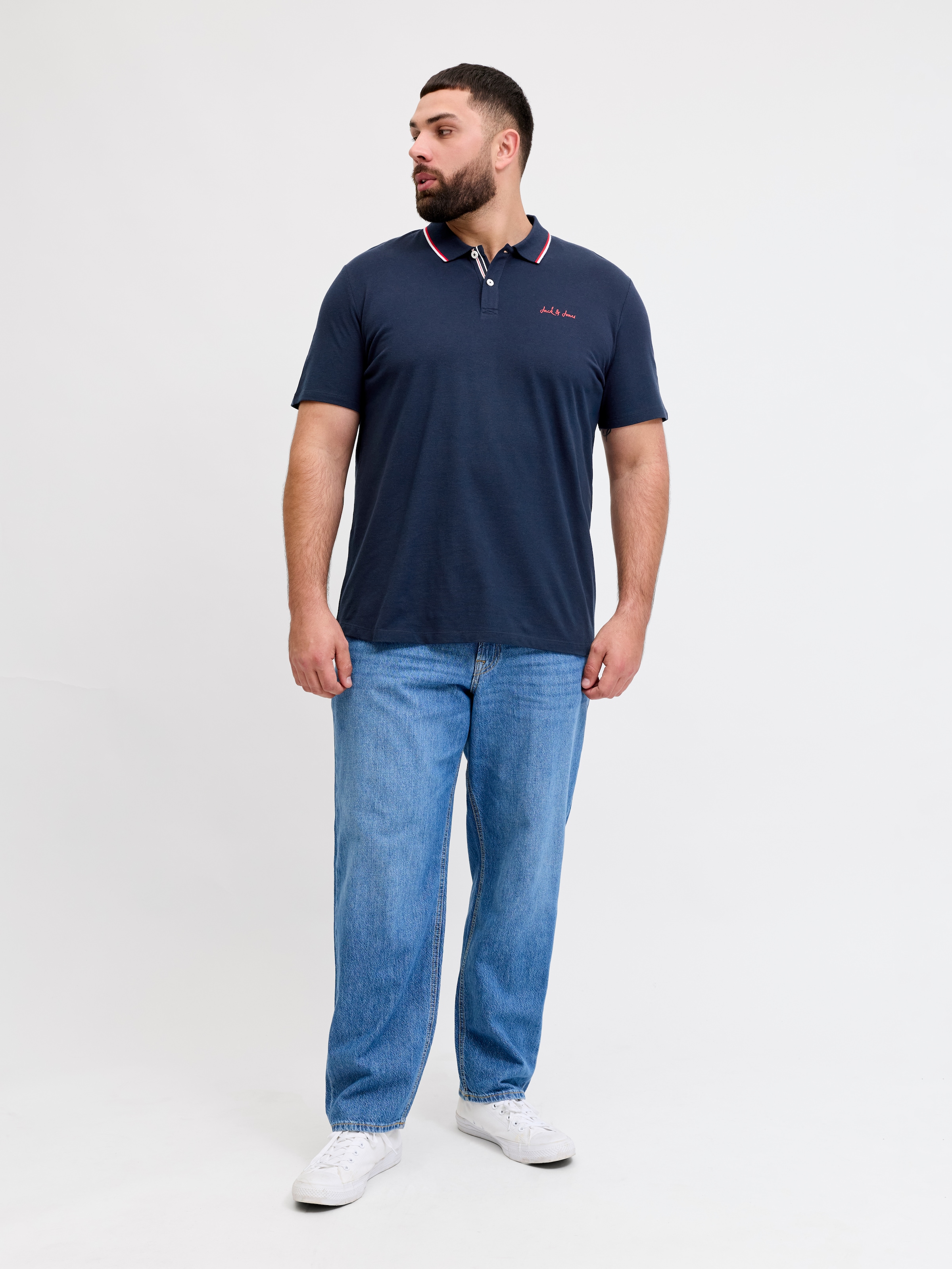 Jack & Jones PlusSize Poloshirt »JJBLAZE POLO SS PLS«