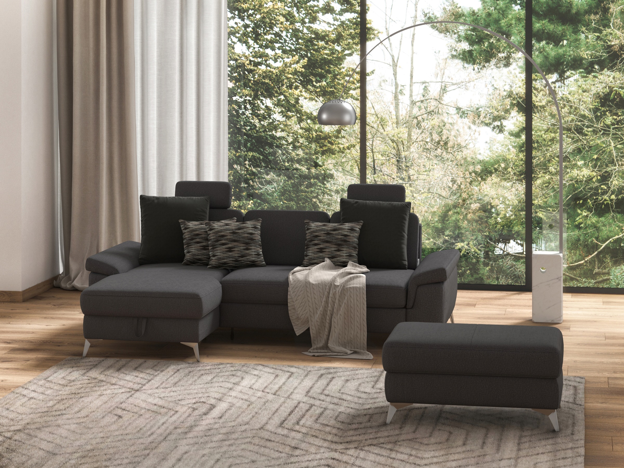 sit&more Stauraumhocker »Padua«, mit Stauraum