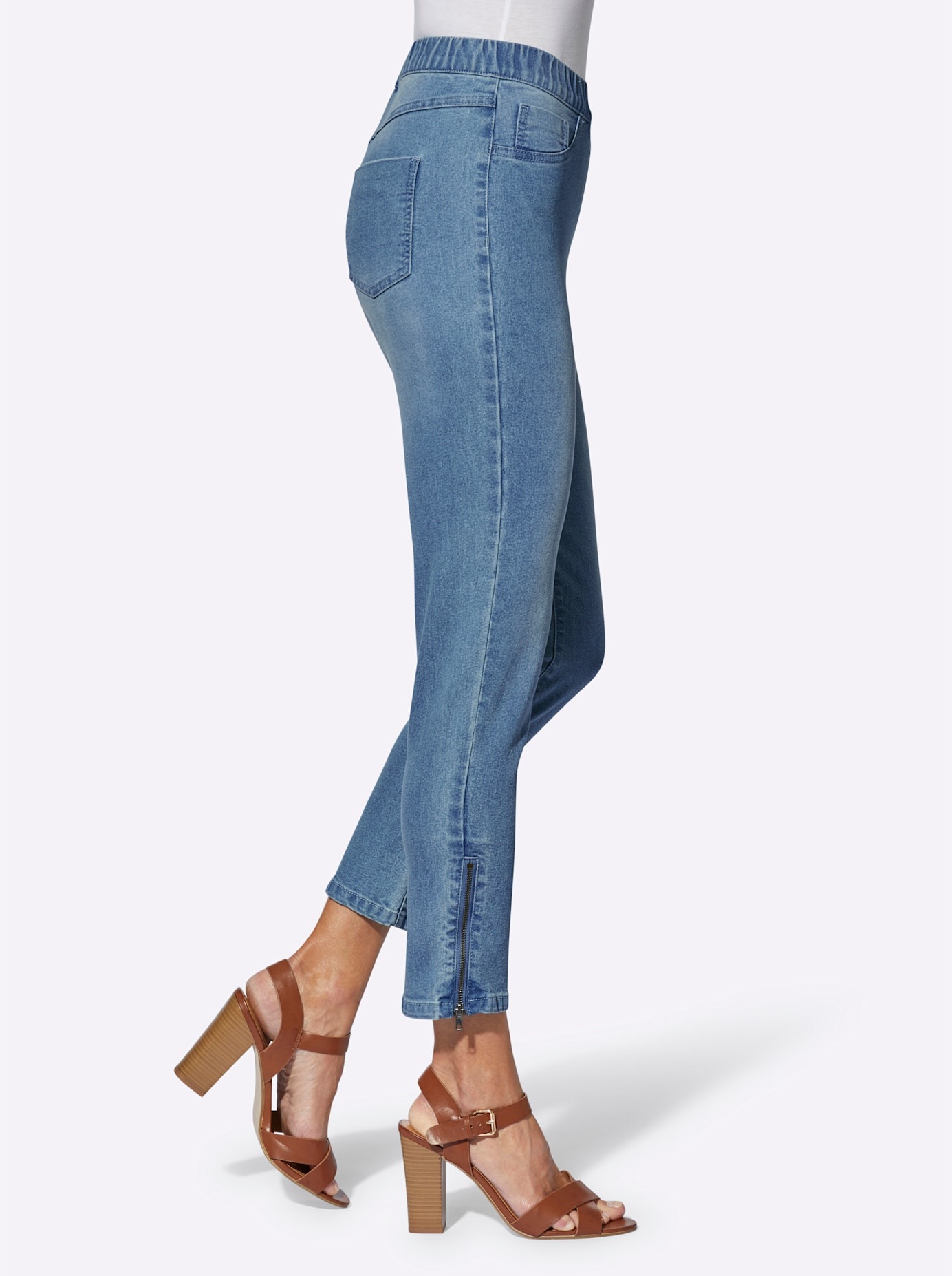 7/8-Jeans, (1 tlg.)