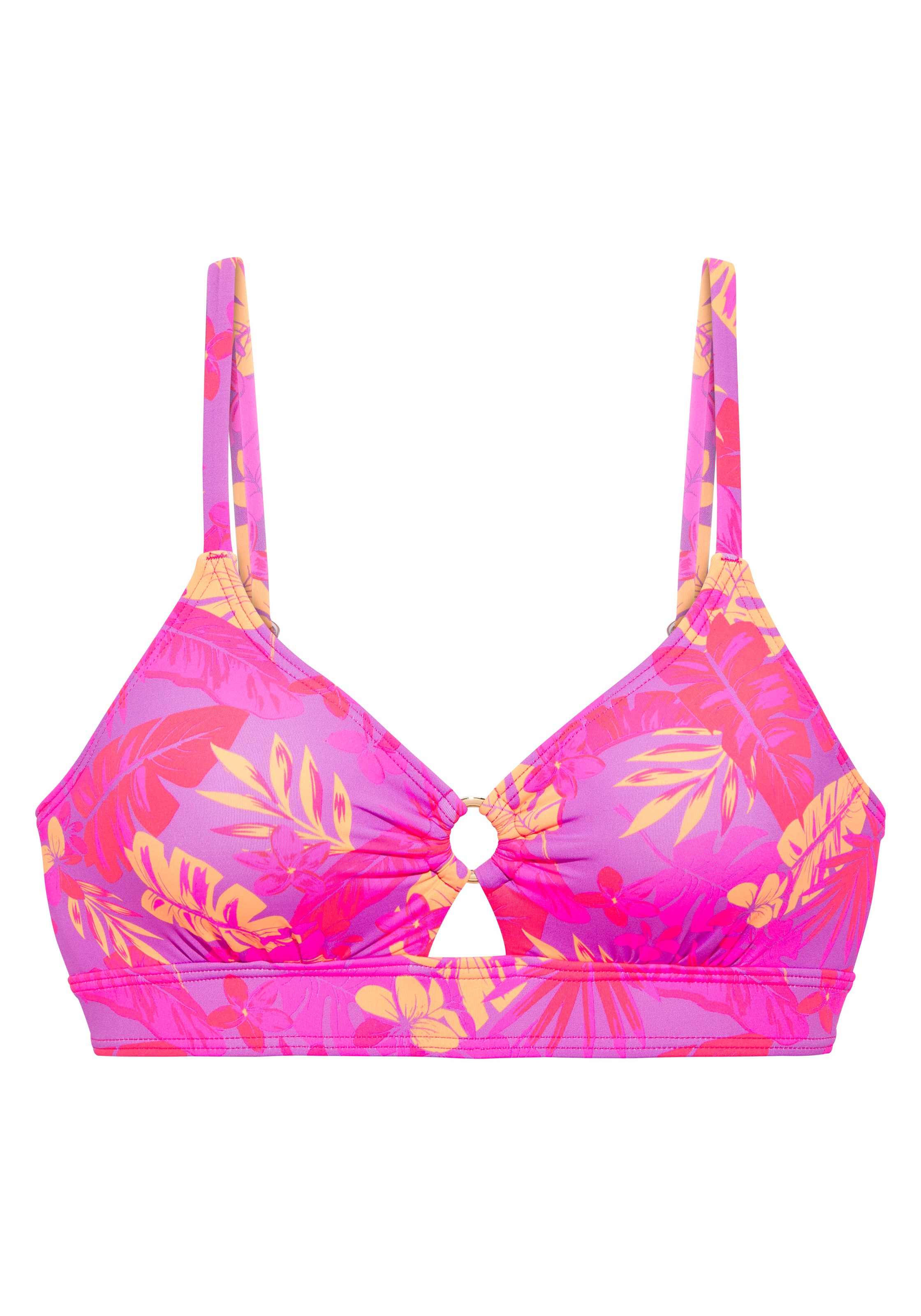 Venice Beach Bustier-Bikini-Top »Kaitlyn« mit floralem Allover-Print