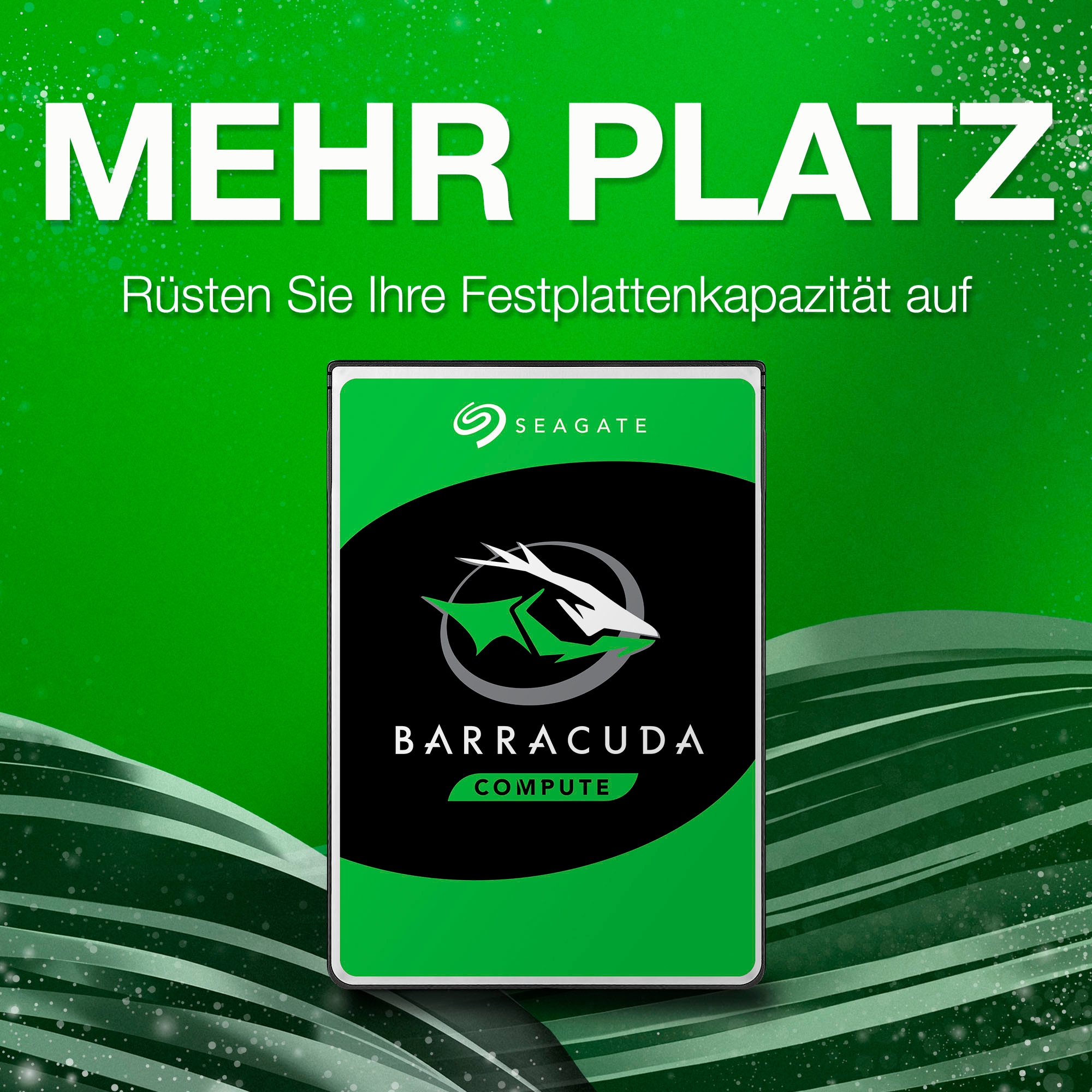 Seagate interne HDD-Festplatte »BarraCuda«, 3,5 Zoll, Anschluss SATA II, Bulk