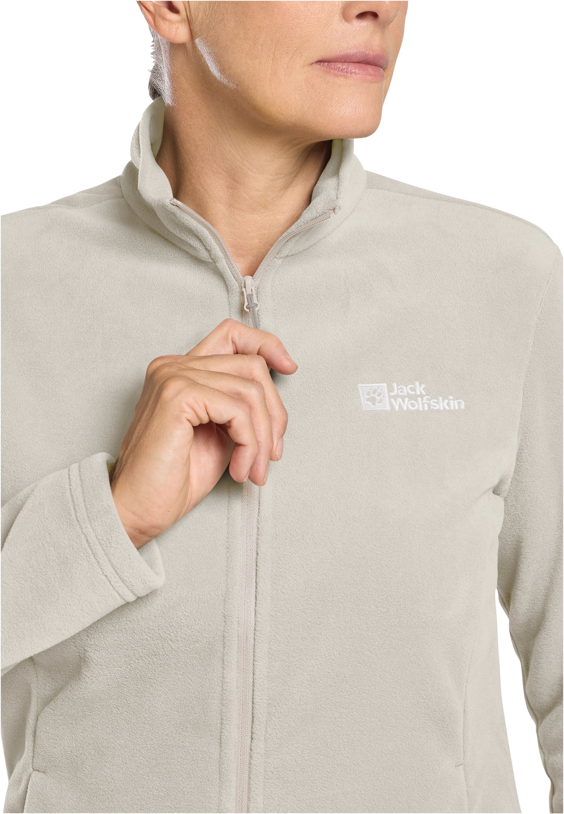 Jack Wolfskin Fleecejacke »TAUNUS«, leichter, dehnbarer, atmungsaktiver Midlayer
