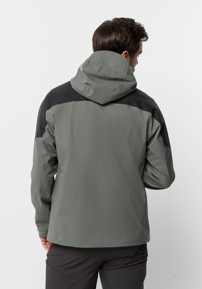 Jack Wolfskin Trekkingjacke »KAMMWEG 2L JKT M«, mit Kapuze