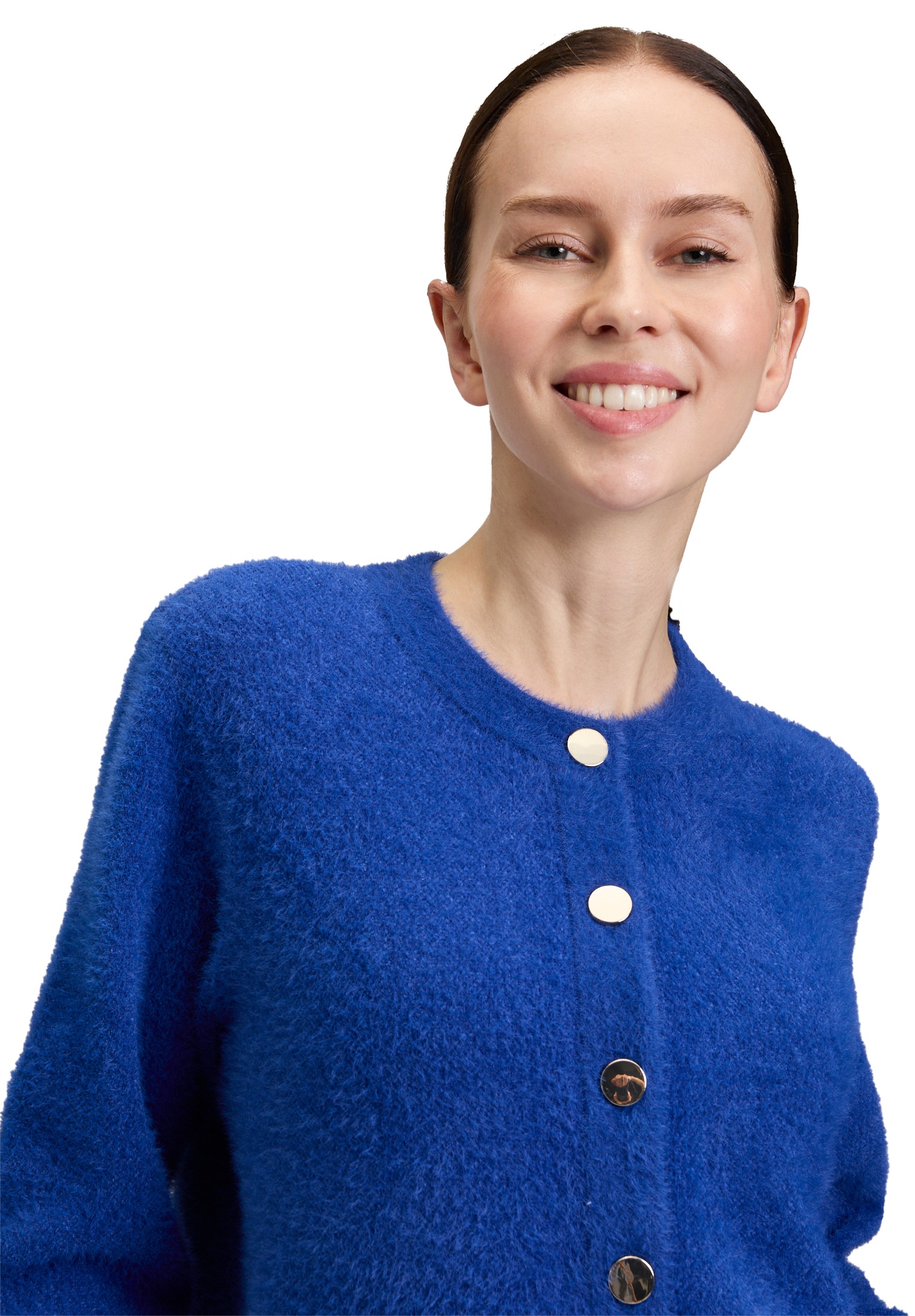 Betty Barclay Strickjacke »Casual-Strickjacke mit Knopfleiste«