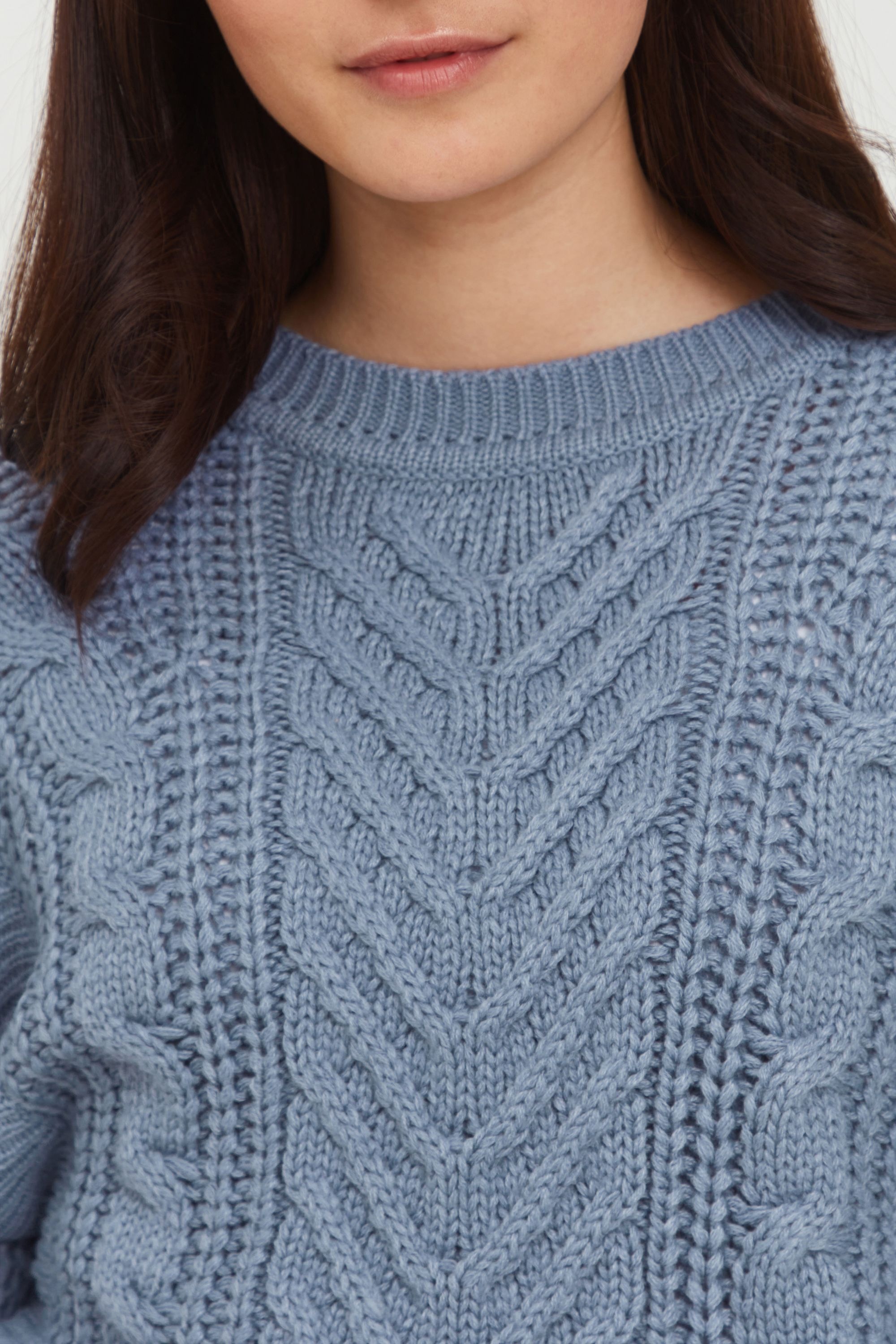 b.young Strickfleece-Pullover »Strickpullover BYOtinka«