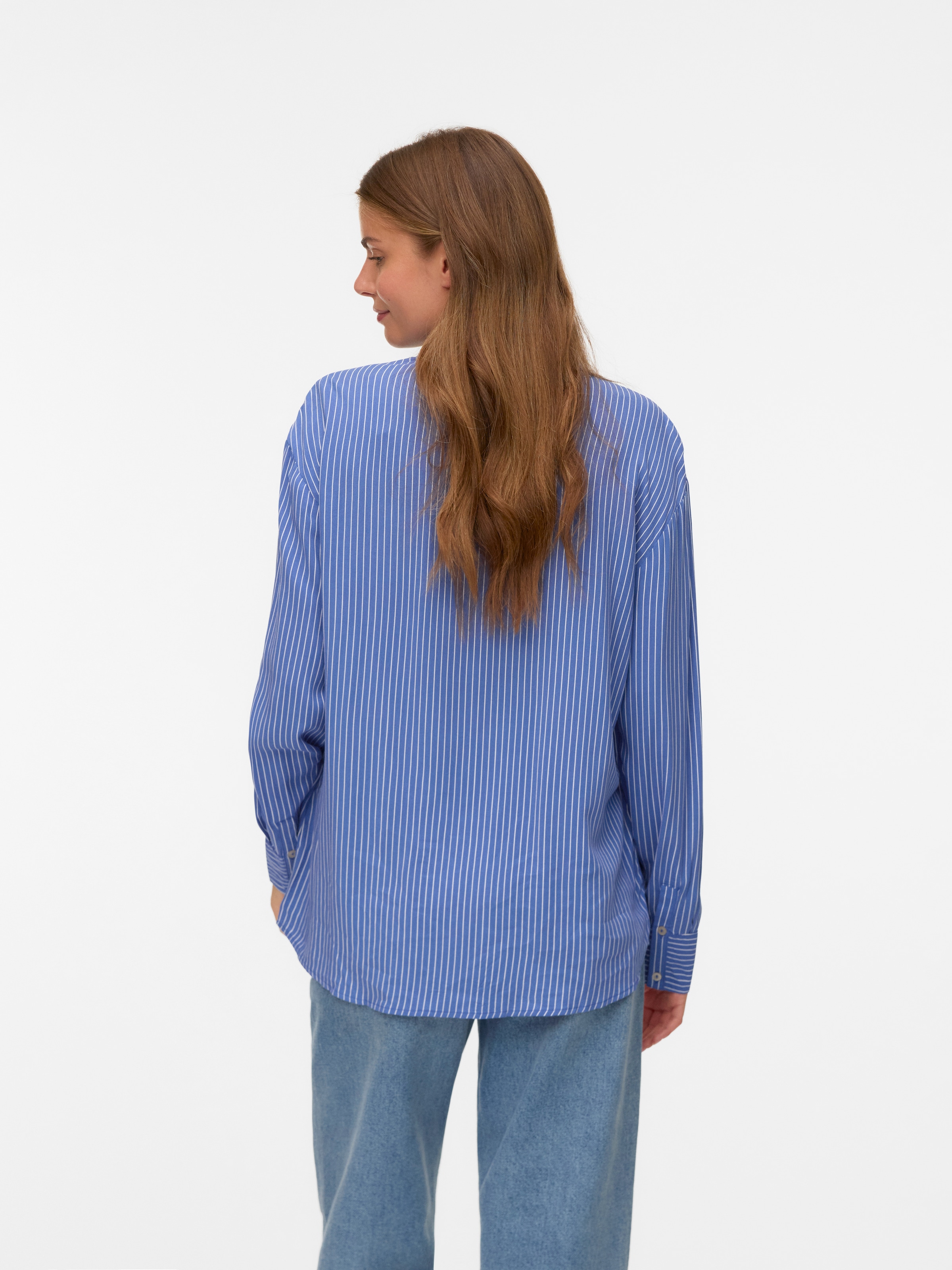 Vero Moda Langarmbluse »VMALICE LS SHIRT WVN GA NOOS«