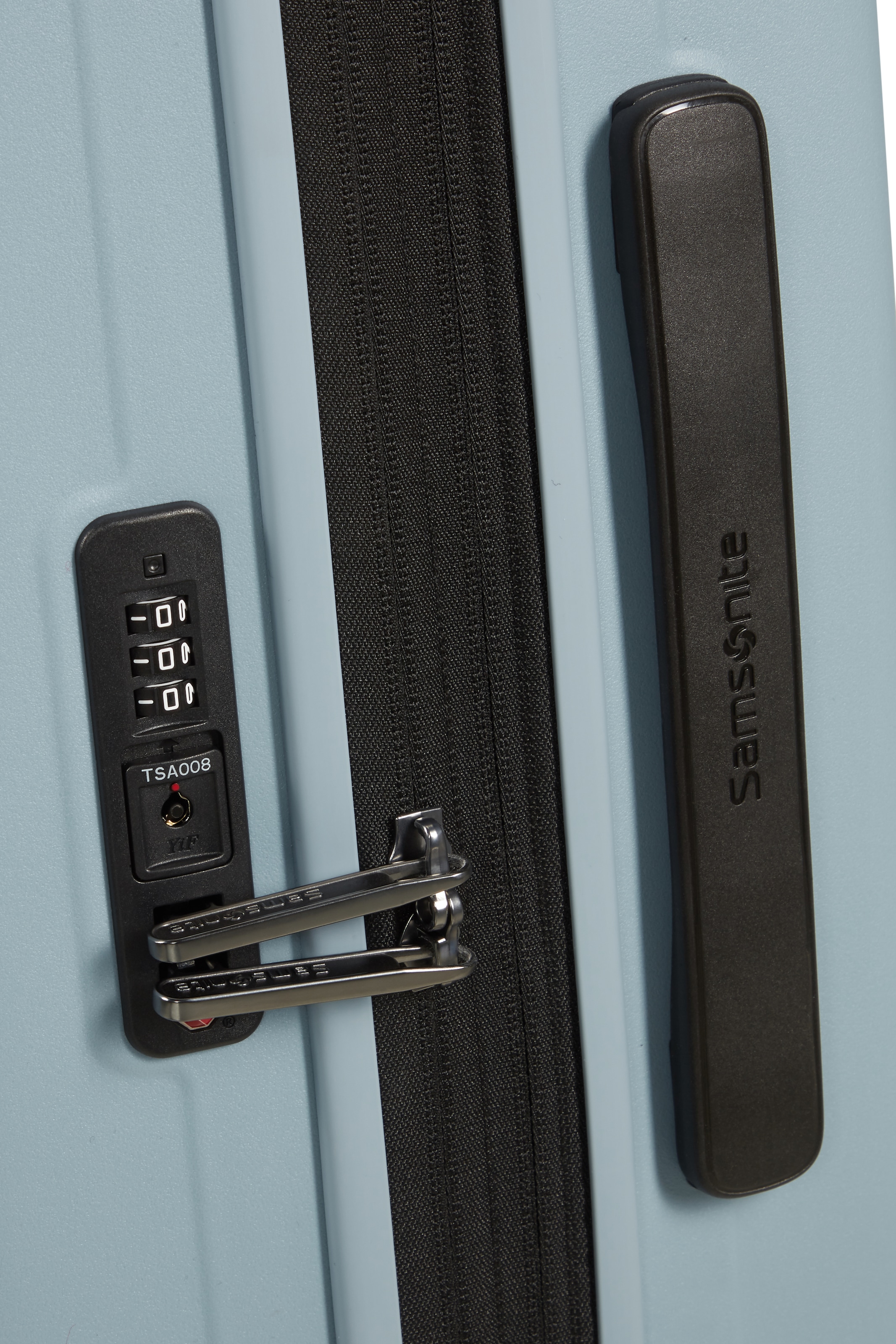 Samsonite Hartschalen-Trolley »RESTACKD« 39 l 4 Rollen Unisex Koffer, mit fester Trennwand und verstellbaren Packgurten