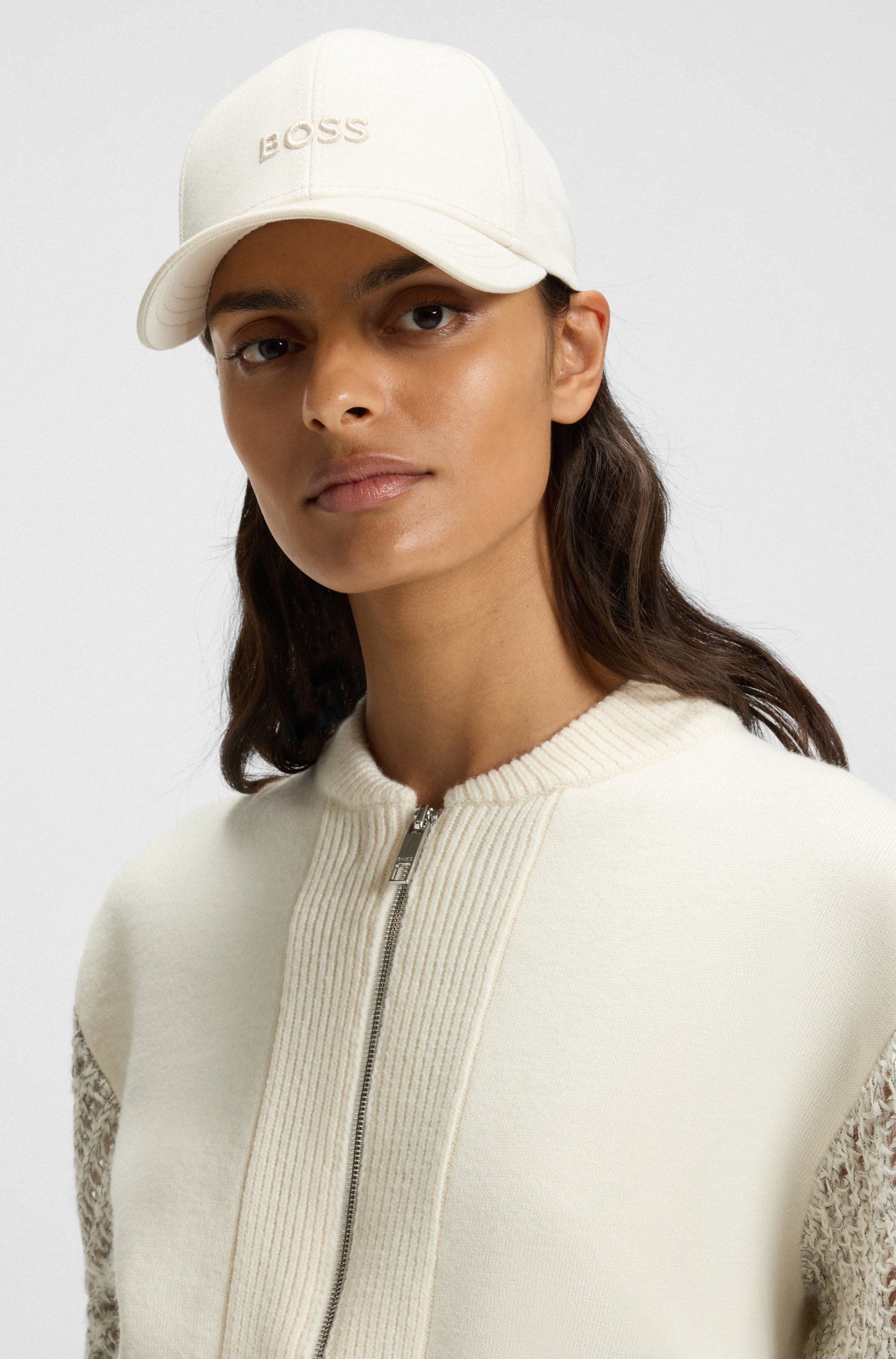 BOSS Baseball Cap »Ari«, mit BOSS Logostickerei Ton in Ton, unisex