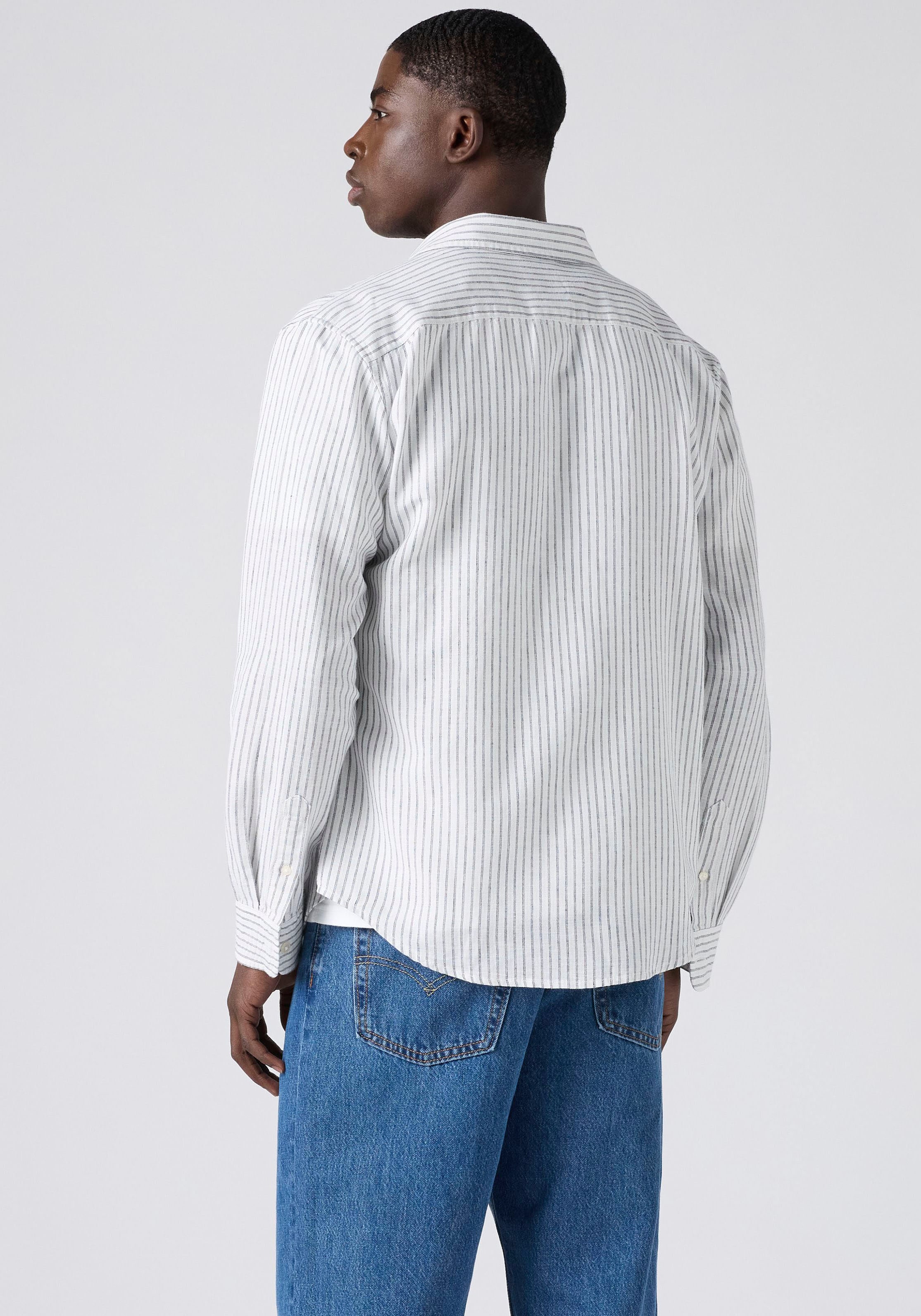 Levi's® Langarmhemd »SUNSET 1 POCKET STANDARD« Leinen- Struktur