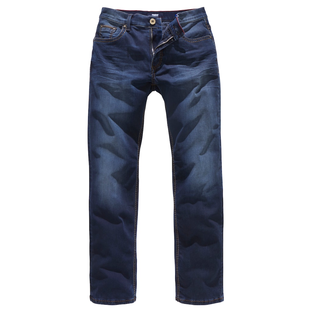 Pioneer Authentic Jeans Straight-Jeans »Rando«, Dicke Nähte
