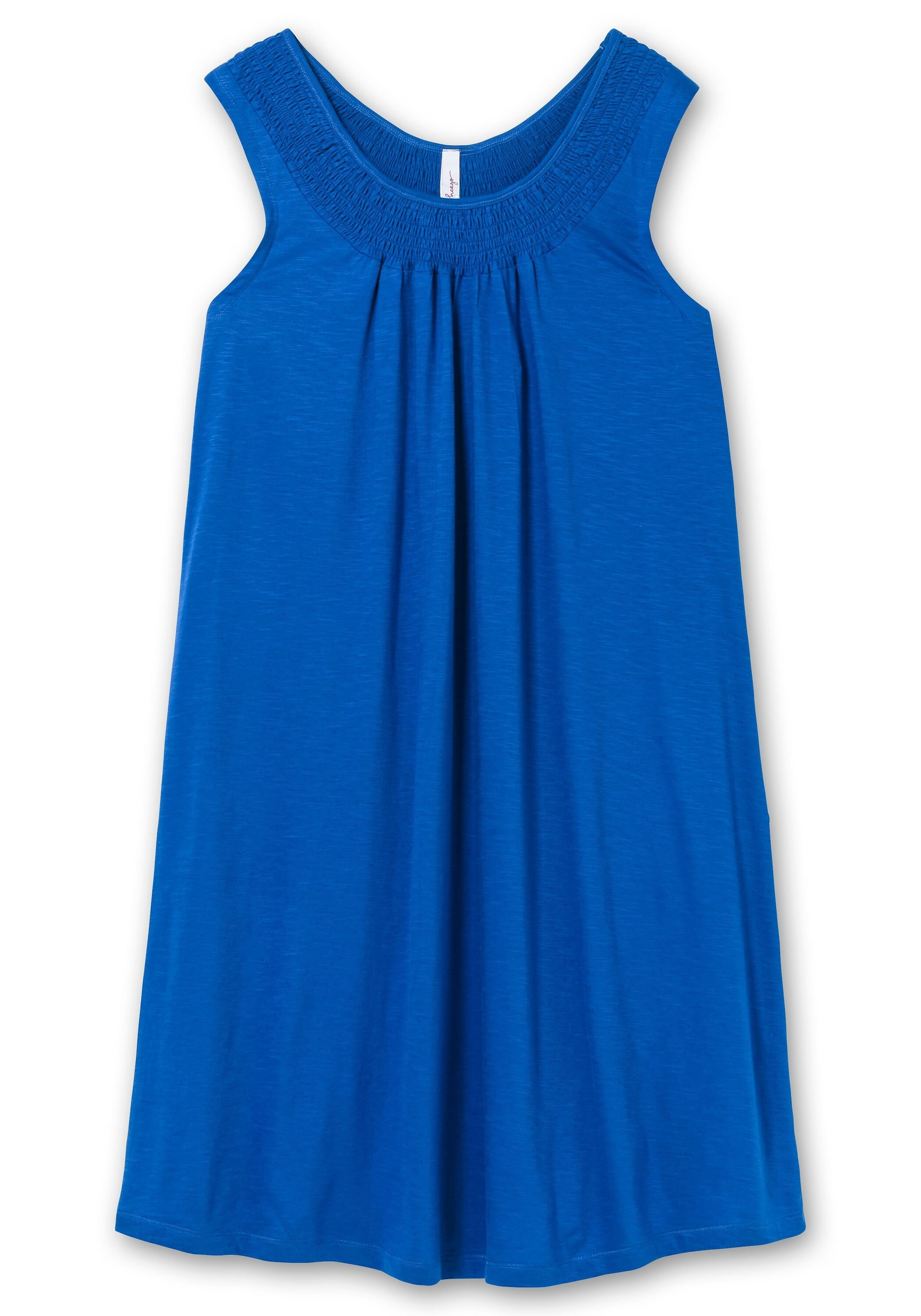 Sheego Jerseykleid »Shirtkleid mit Smok-Einsatz«
