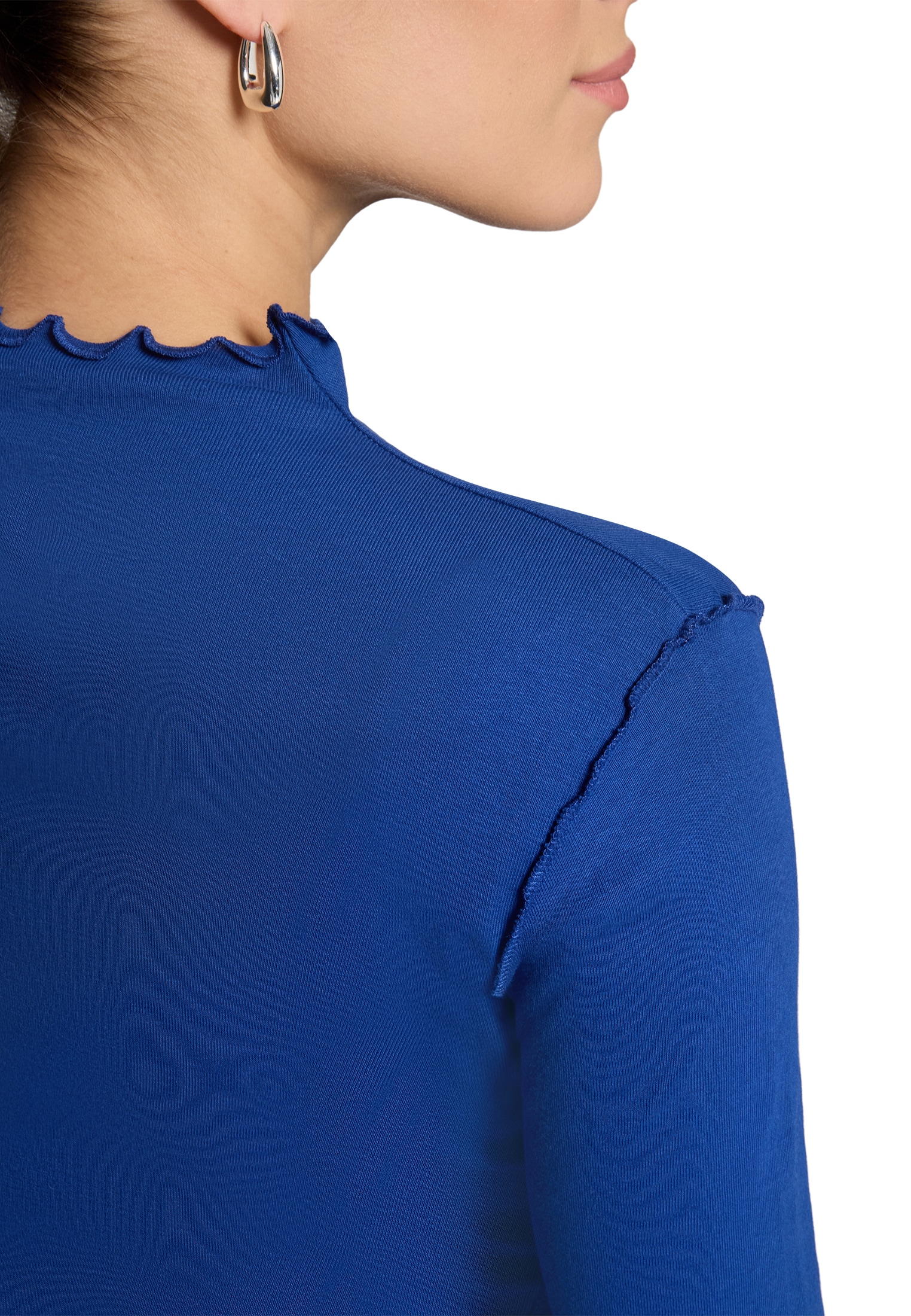 Zero Langarmshirt »Langarm-Shirt unifarben«
