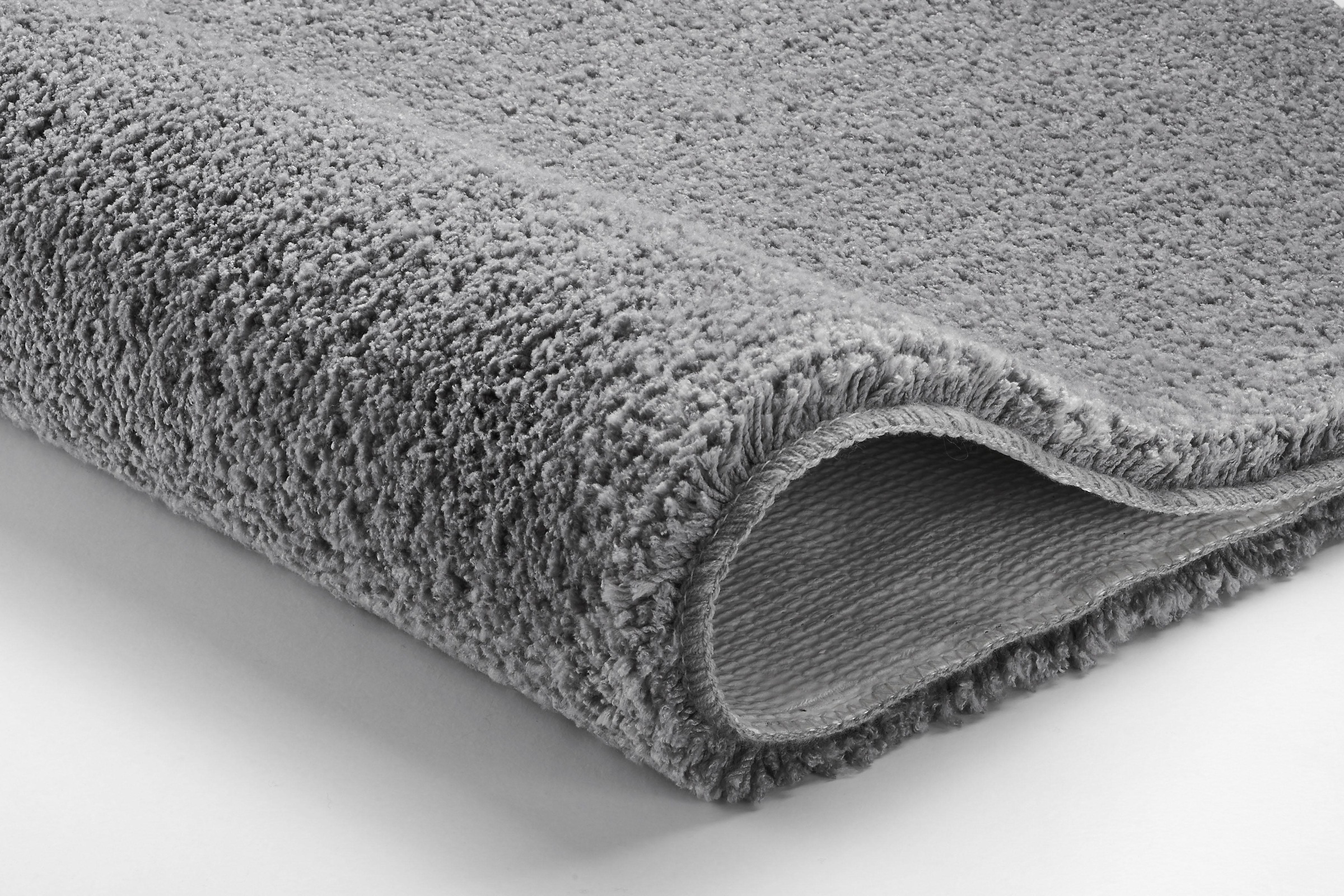 MEUSCH Badematte »Super Soft«, rutschhemmend beschichtet, fußbodenheizungsgeeignet-strapazierfähig, Badteppich, Uni Farben, besonders flauschig & weich, waschbar
