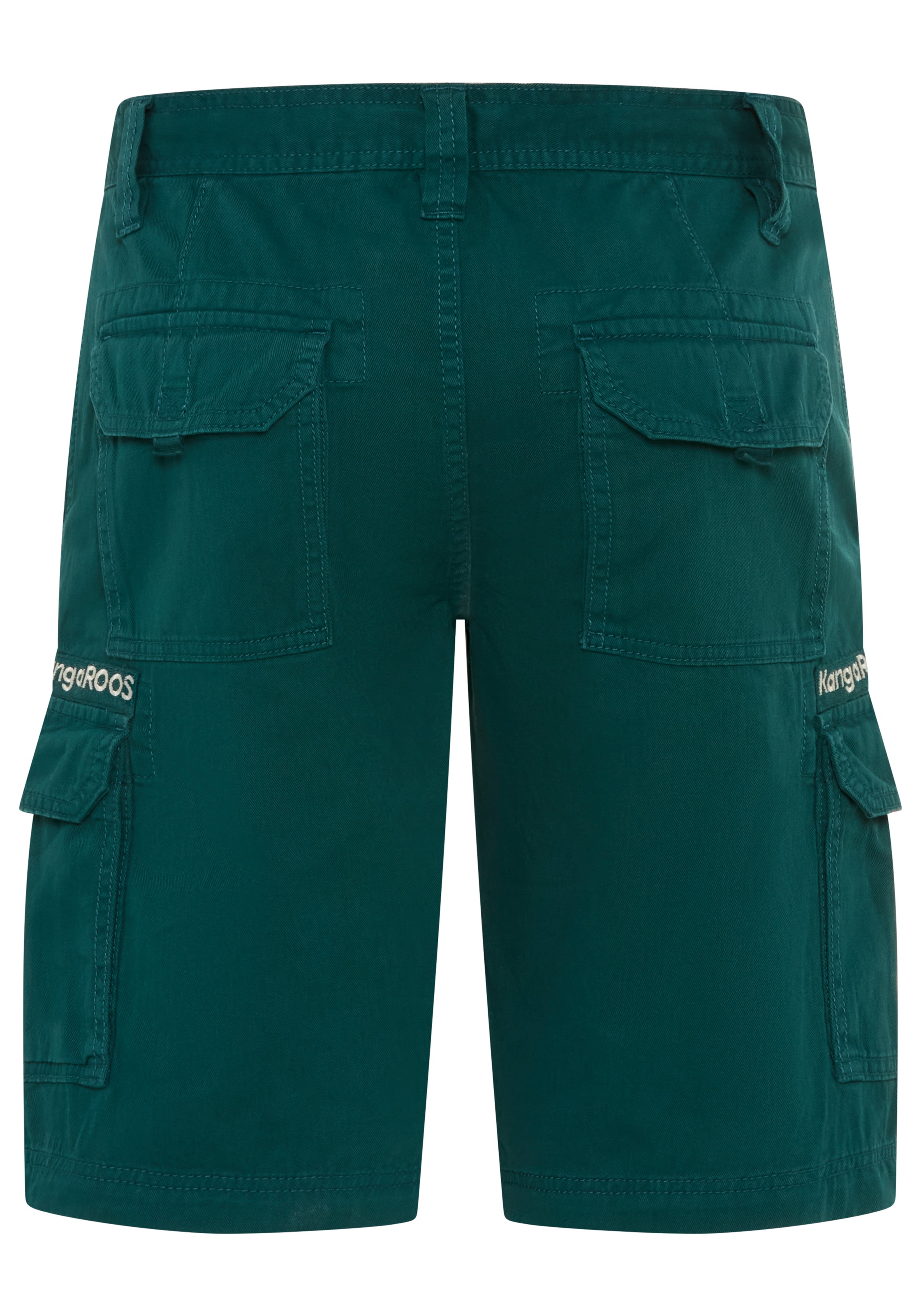 KangaROOS Cargoshorts  gerade geschnitten, mit Bindeband am Beinabschluss und Bund