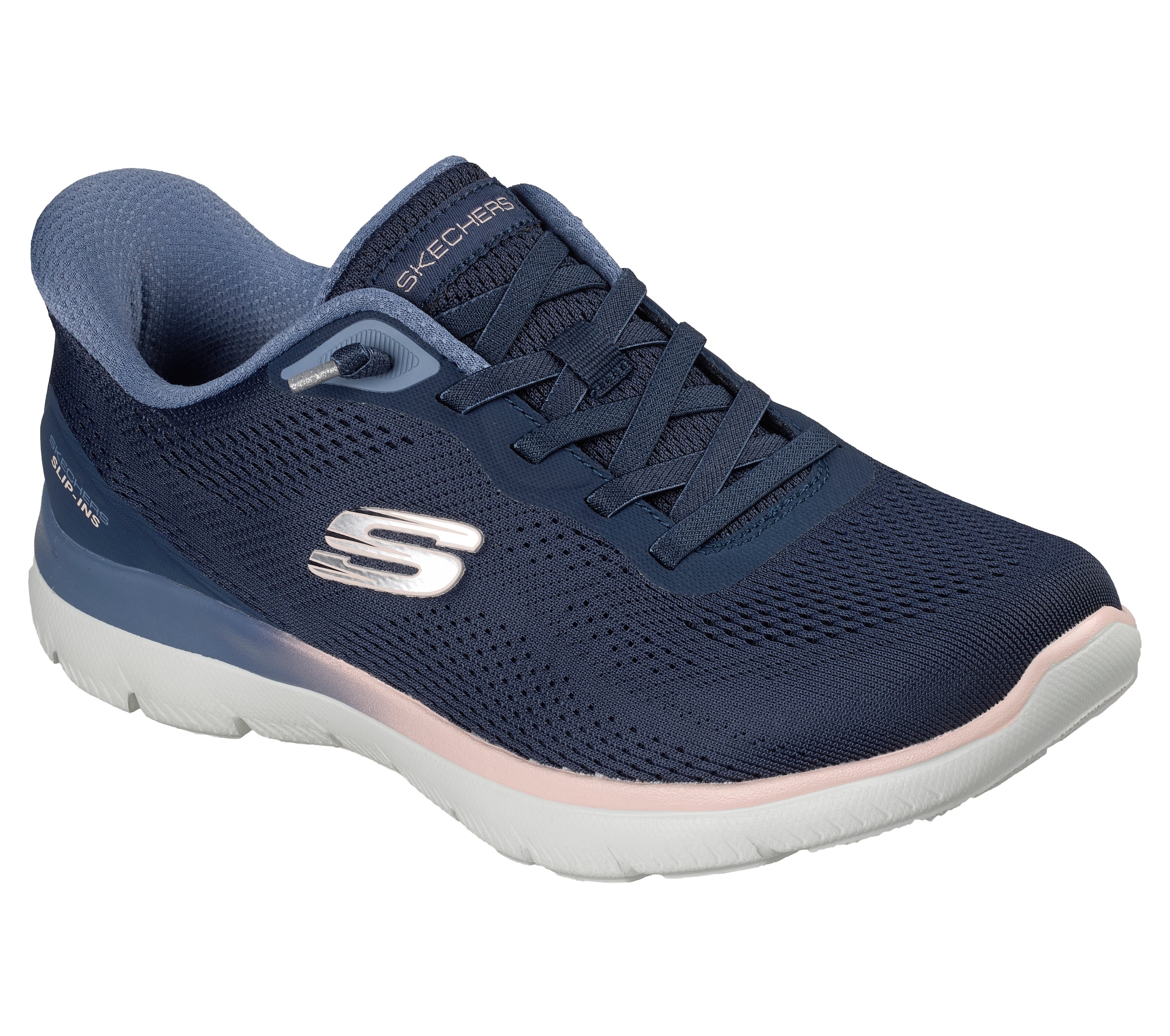 Skechers Slip-On Sneaker »SUMMITS«  Schlupfschuh, Halbschuh, Freizeitschuh, mit Slip Ins