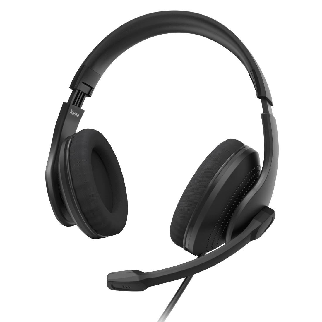 PC-Headset »PC-Office-Headset "HS-USB300 V2", Stereo, Schwarz, USB-Headset«