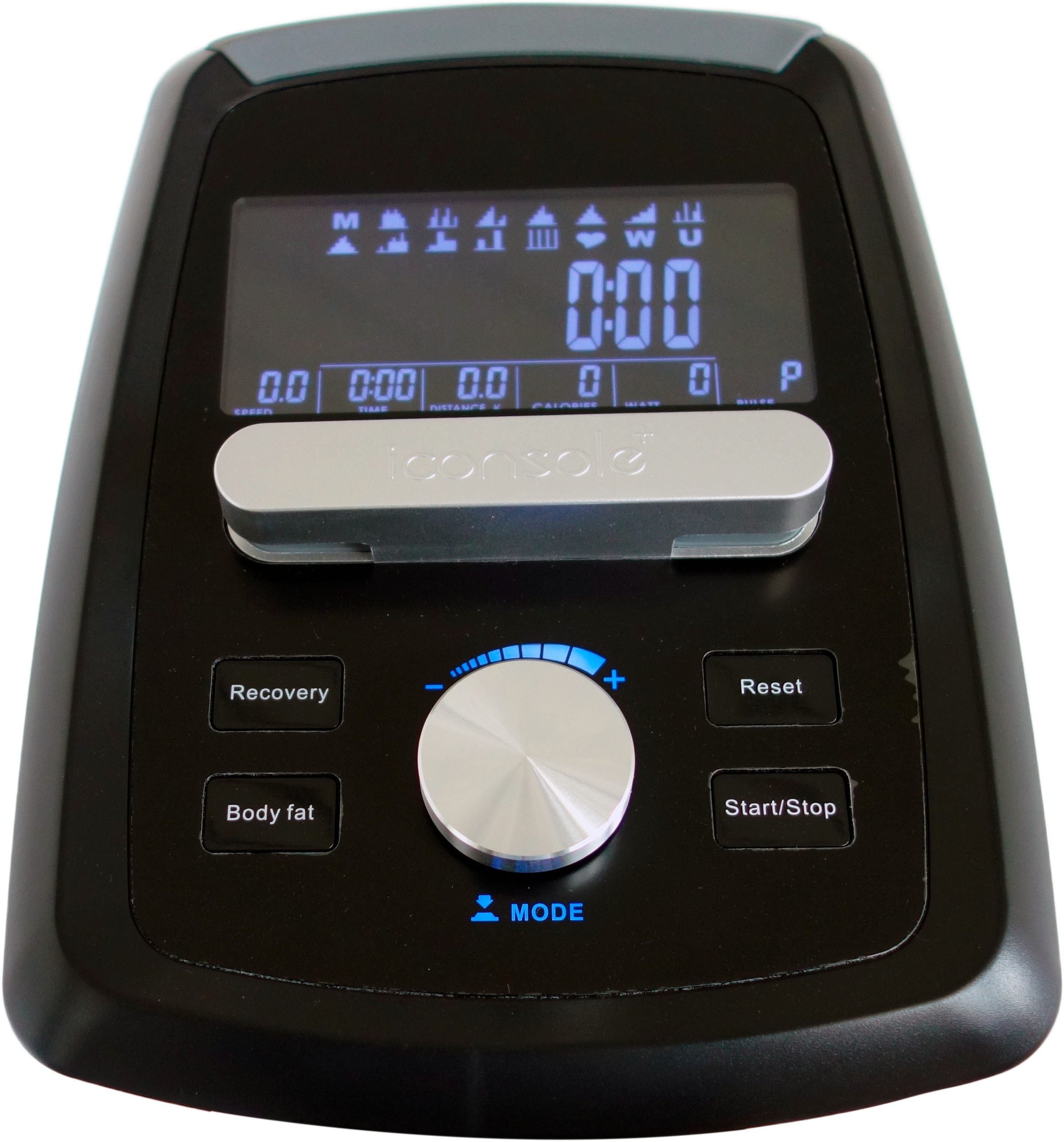U.N.O. FITNESS Ellipsentrainer »XE 5500«, (BMI Analyse Programm), Schwungmasse ca. 30 kg, 16 Widerstandsstufen