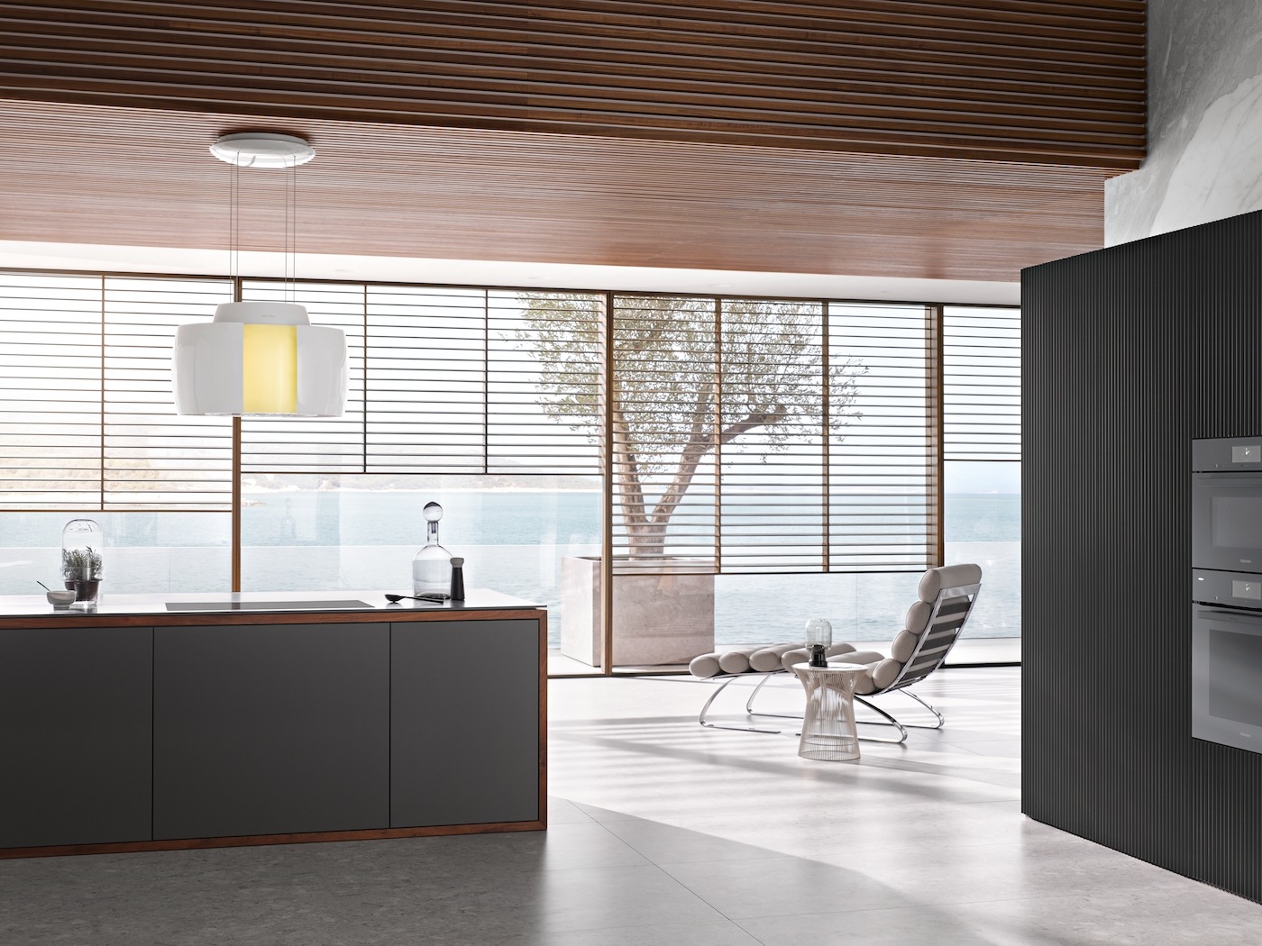 Miele Inselhaube »Aura 4.0 Ambient Brillantweiß«