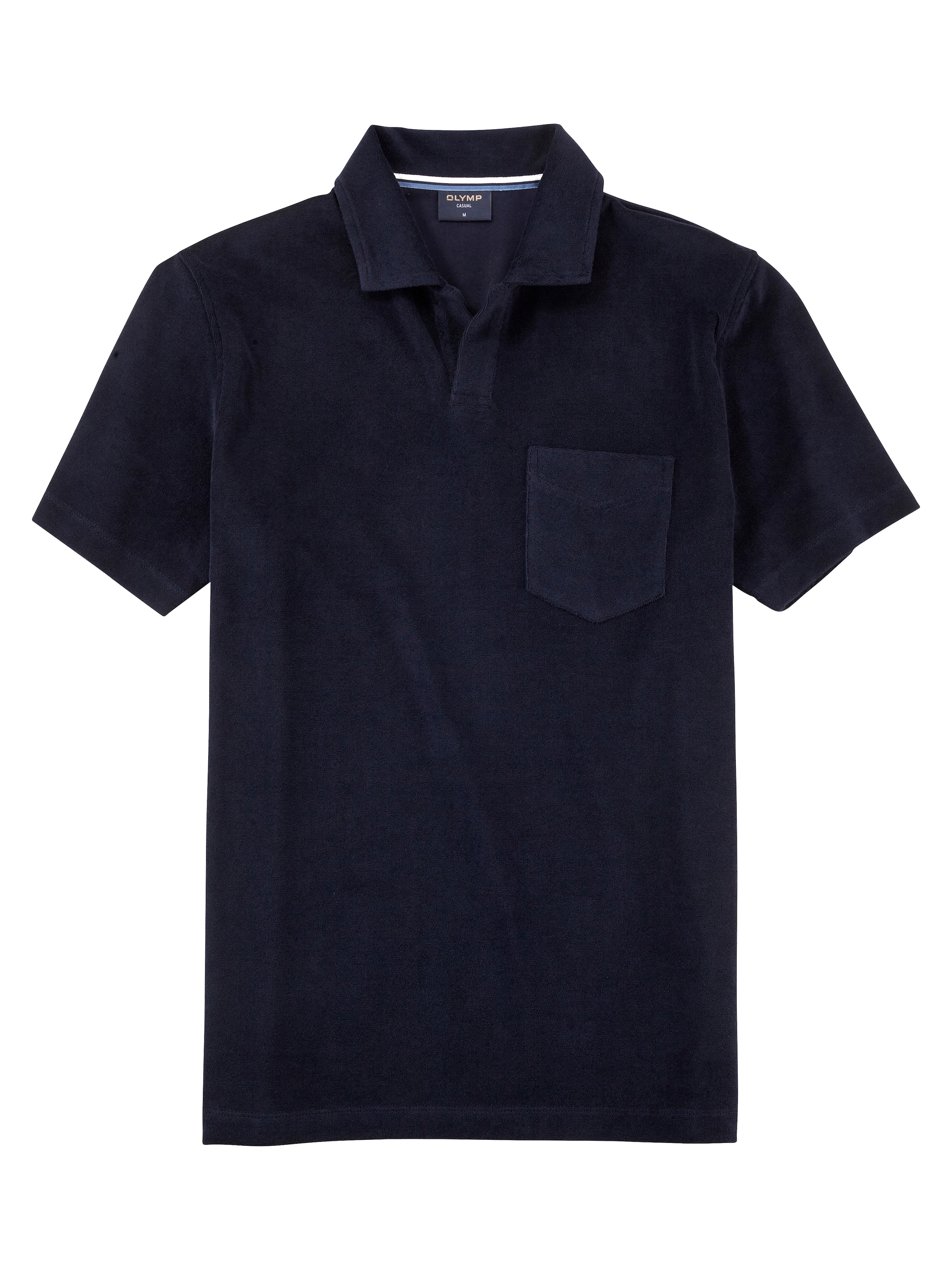 OLYMP Poloshirt »Casual«, trendige Frottee-Qualität