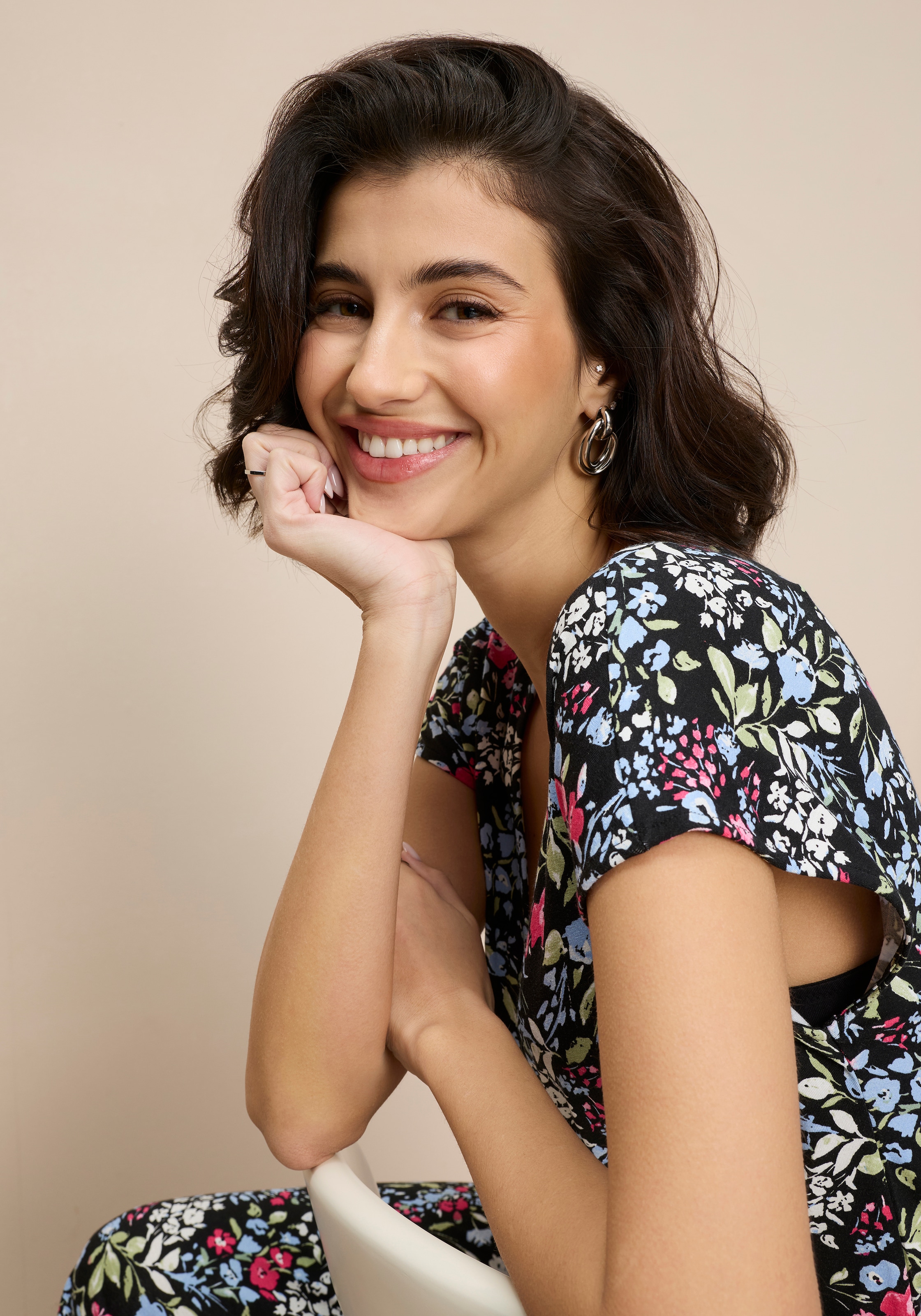 Tamaris Culotte-Overall mit Bindegürtel