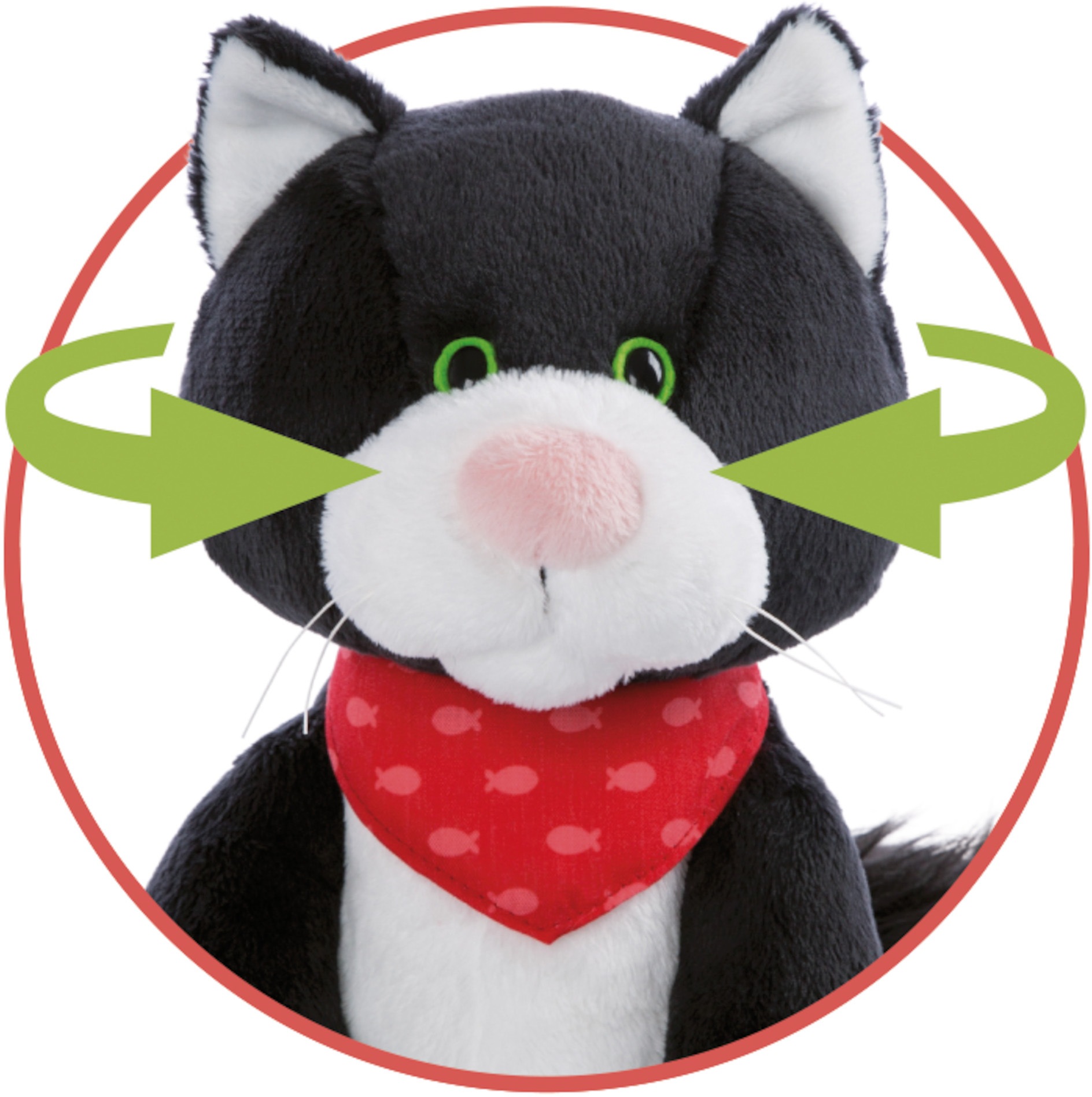 Nici Kuscheltier »NICI Pets, Katze Pepper, 30 cm«, in Geschenkverpackung, mit Biegefunktion
