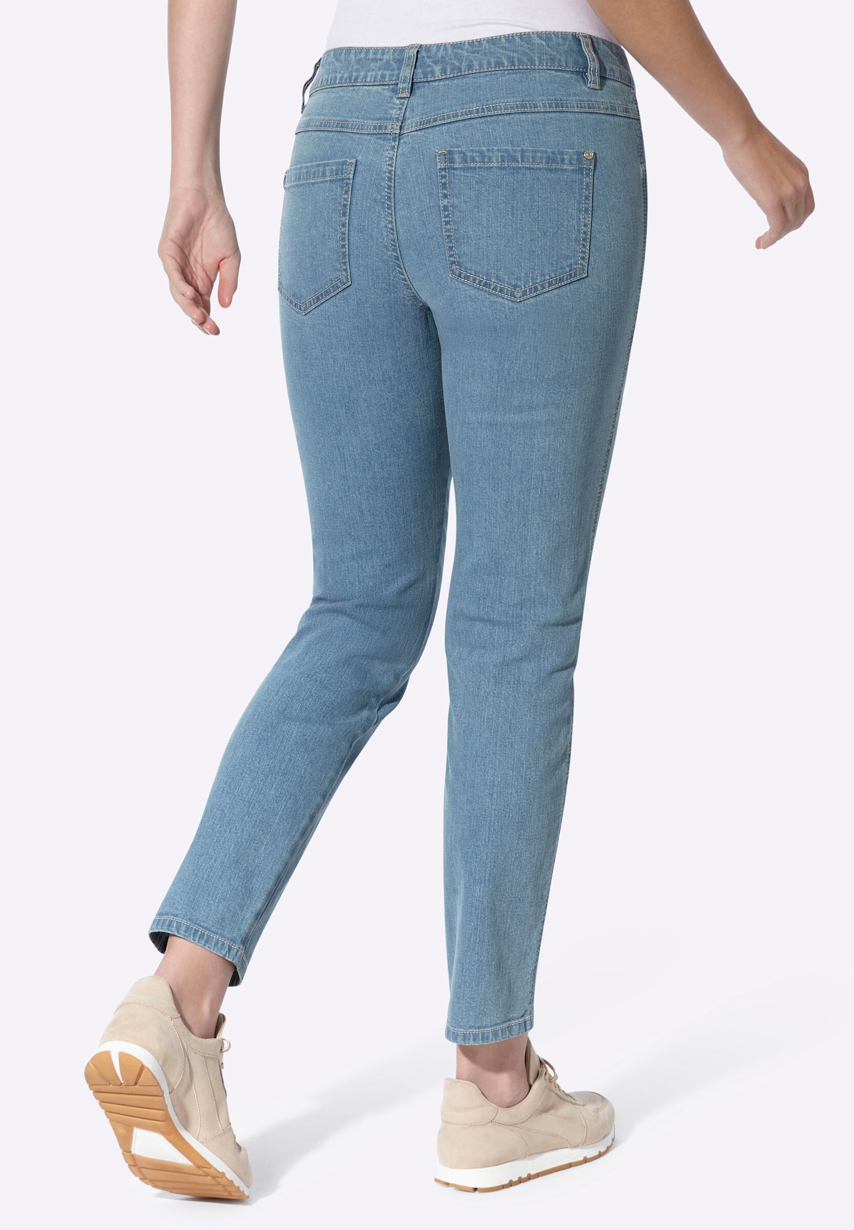heine Bequeme Jeans »Jeans Jeans mit Passformsattel«