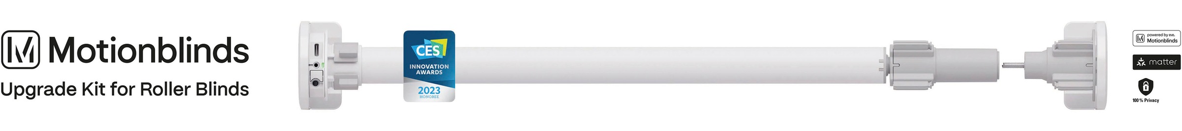 EVE Smart-Home-Zubehör »MotionBlinds Upgrade Kit for Roller Blinds (Matter)«